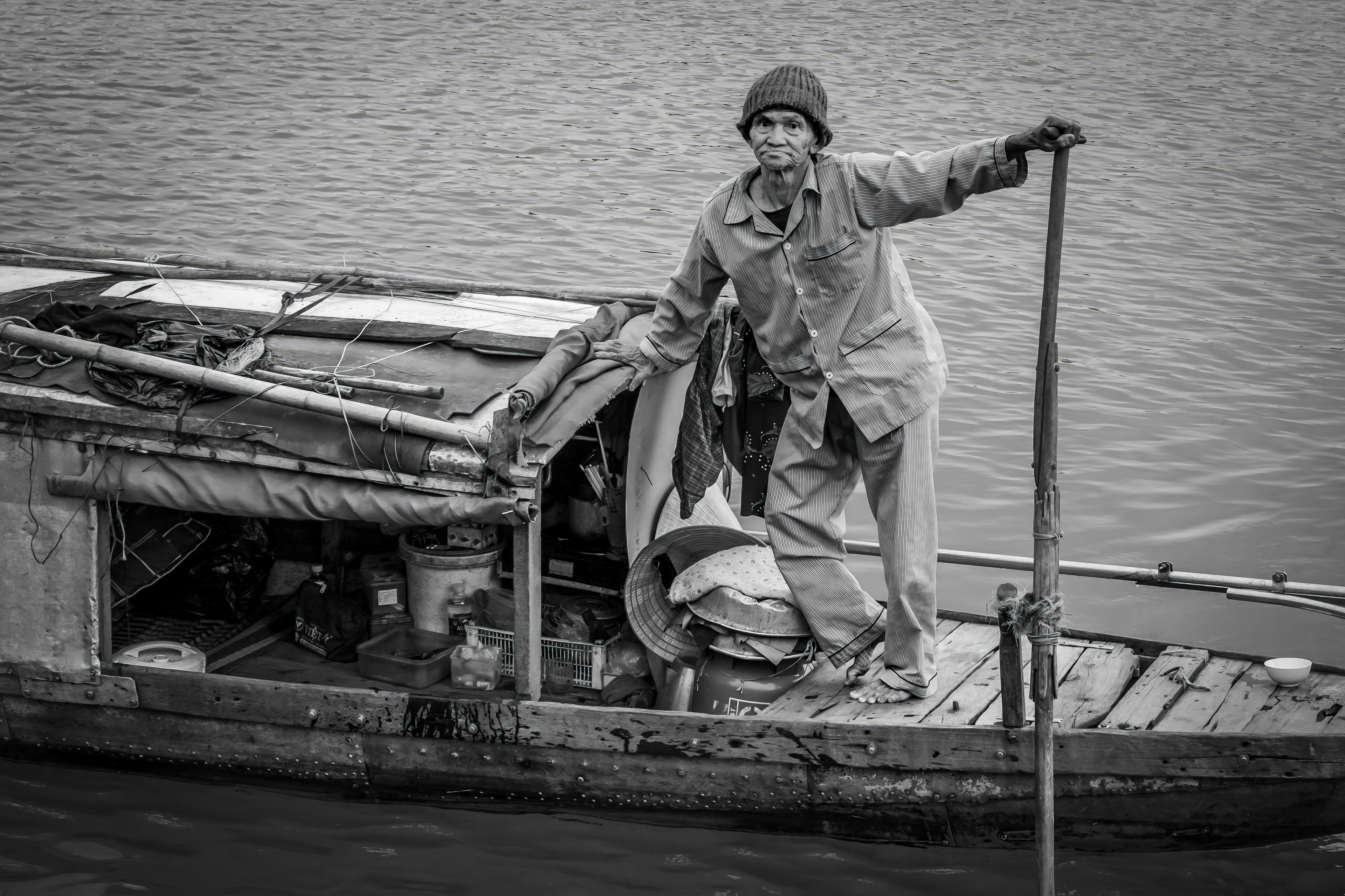Boatman of Hue / Perfume River, Hue, Vietnam, March 2023