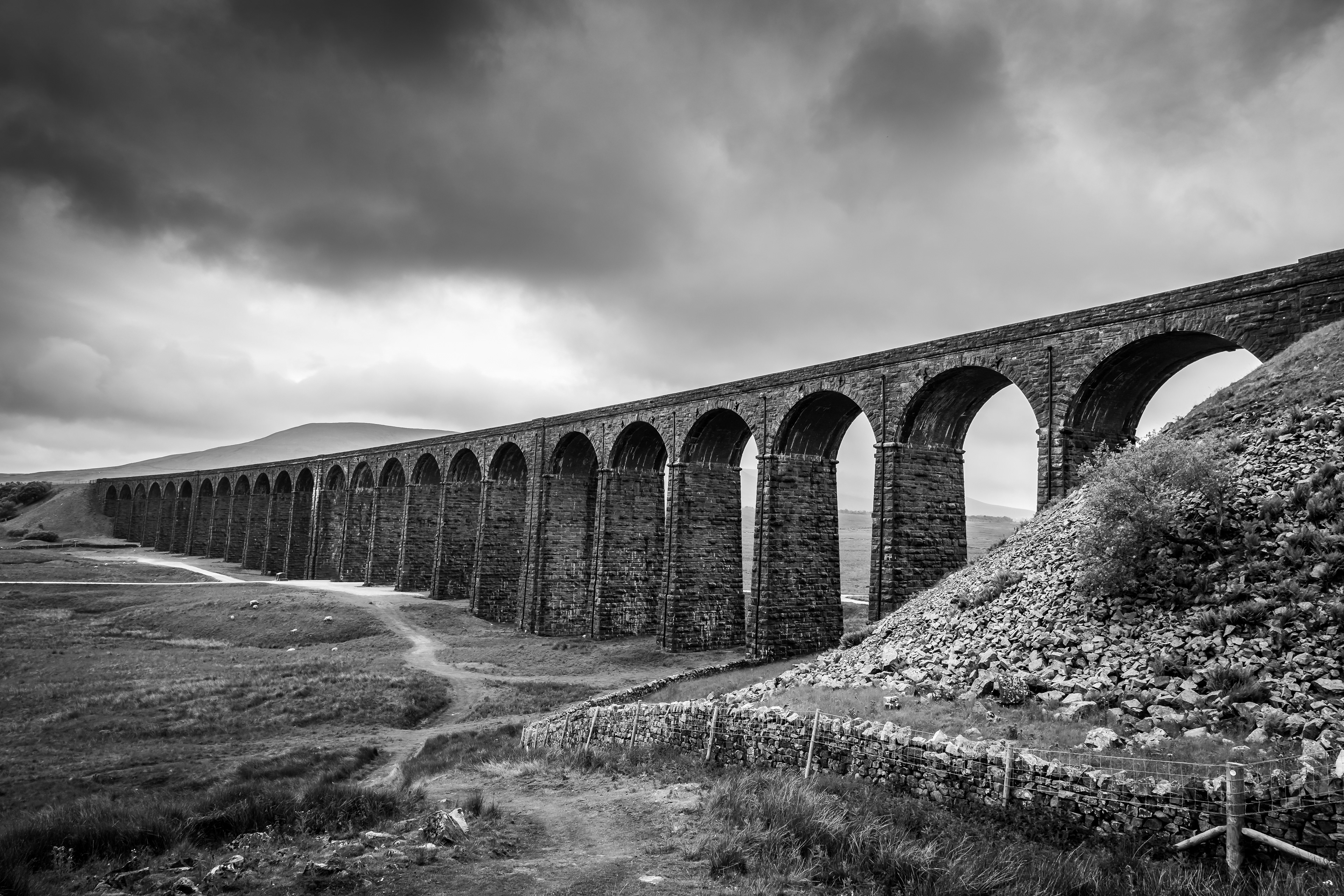 Ribblehead Viaduct / Yorkshire Dales, June 2021