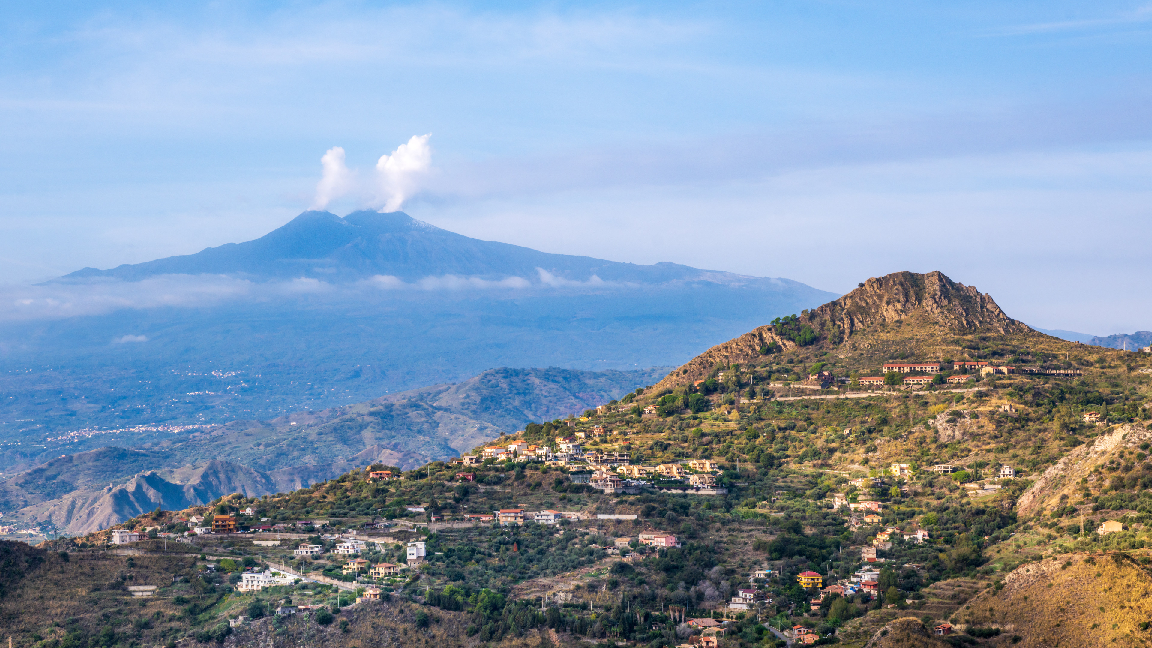 Mount Etna from Villa Angela / Taormina, Sicily, October 2025