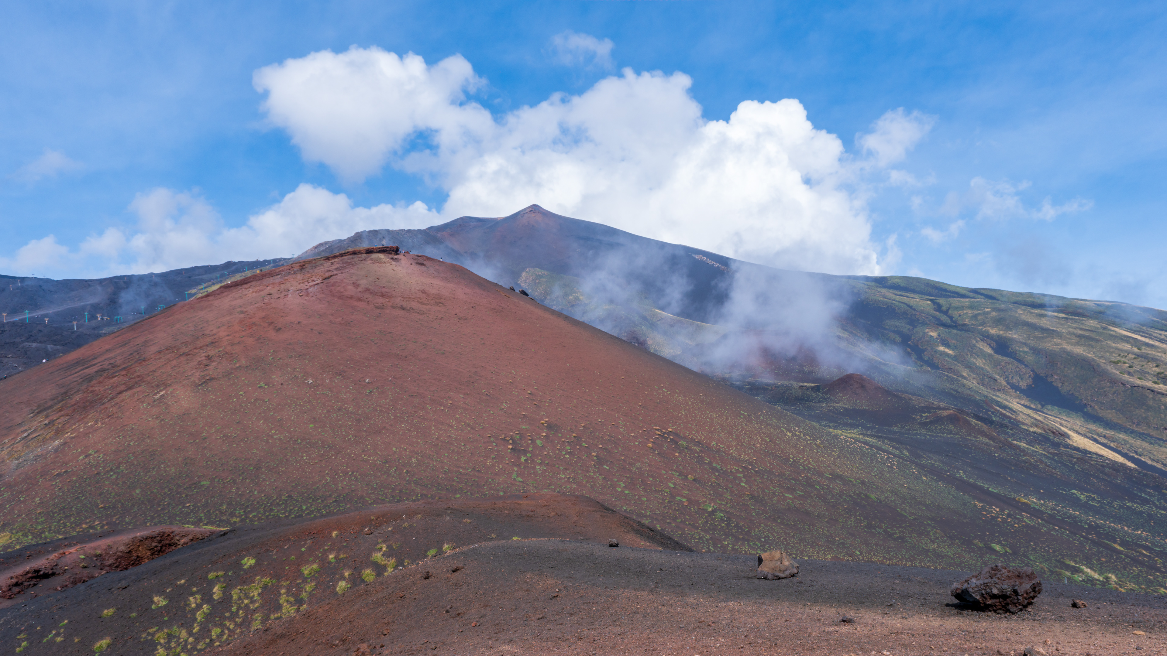 Southern side of Etna / Mount Etna, Sicily, October 2024