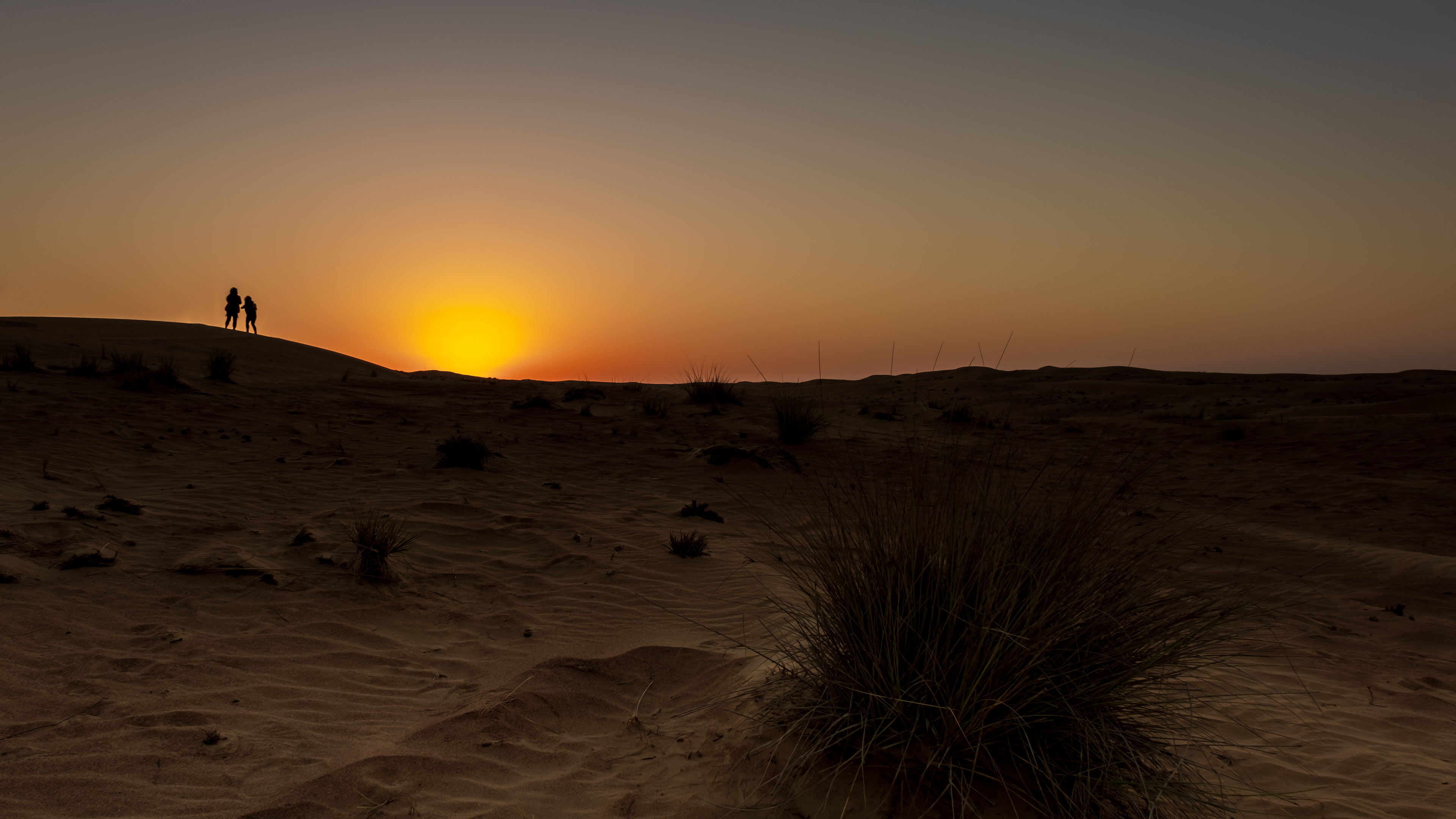 Desert sunrise - Dubai. January 2022