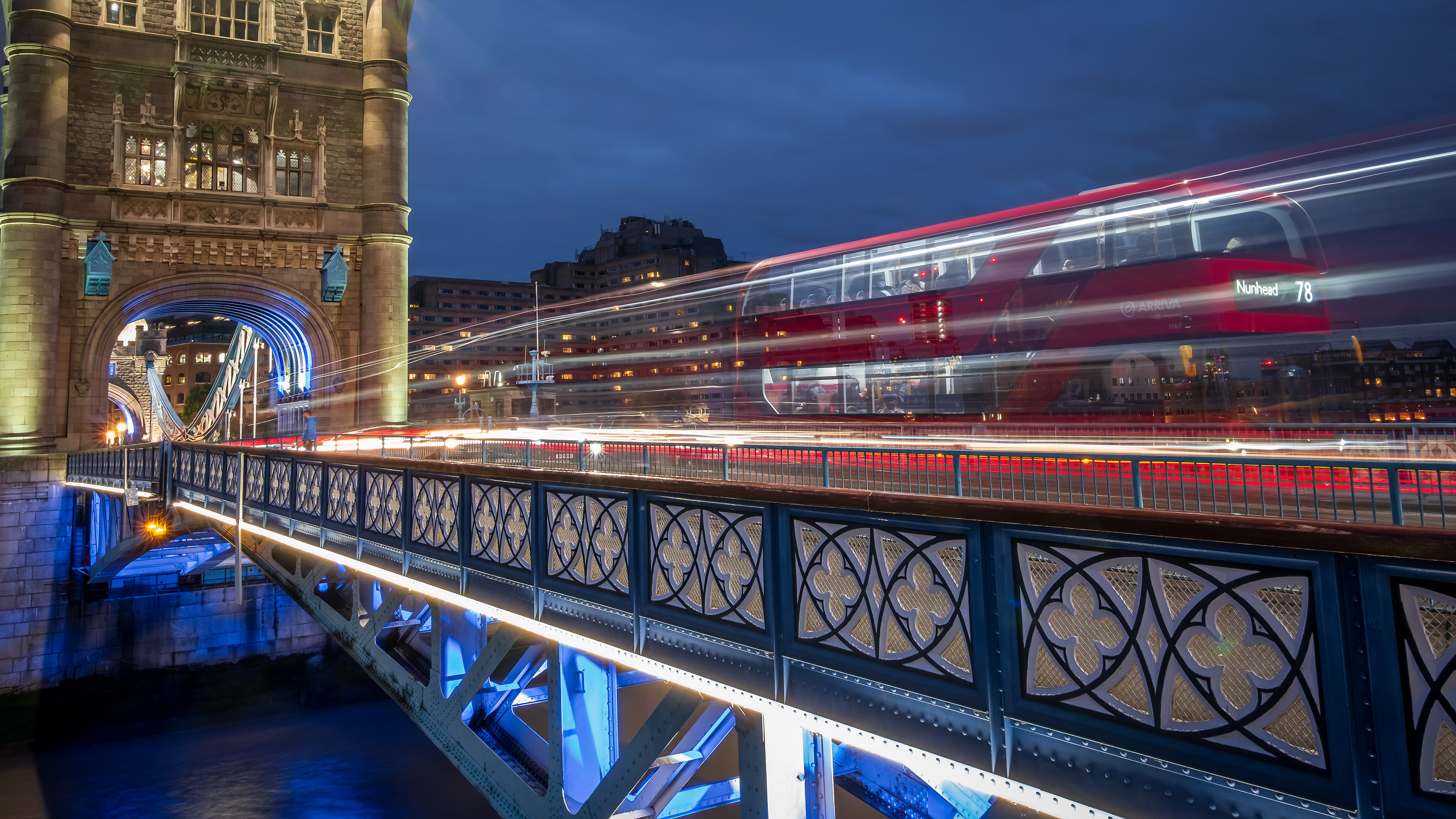 Light Travels / Tower Bridge, London, October 2020
