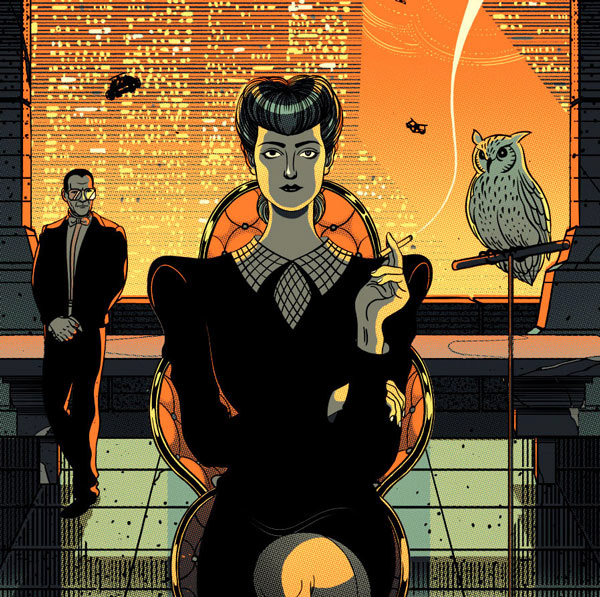 Blade Runner by Victo Ngai Ltd x/70 Rare Art Print Poster Print