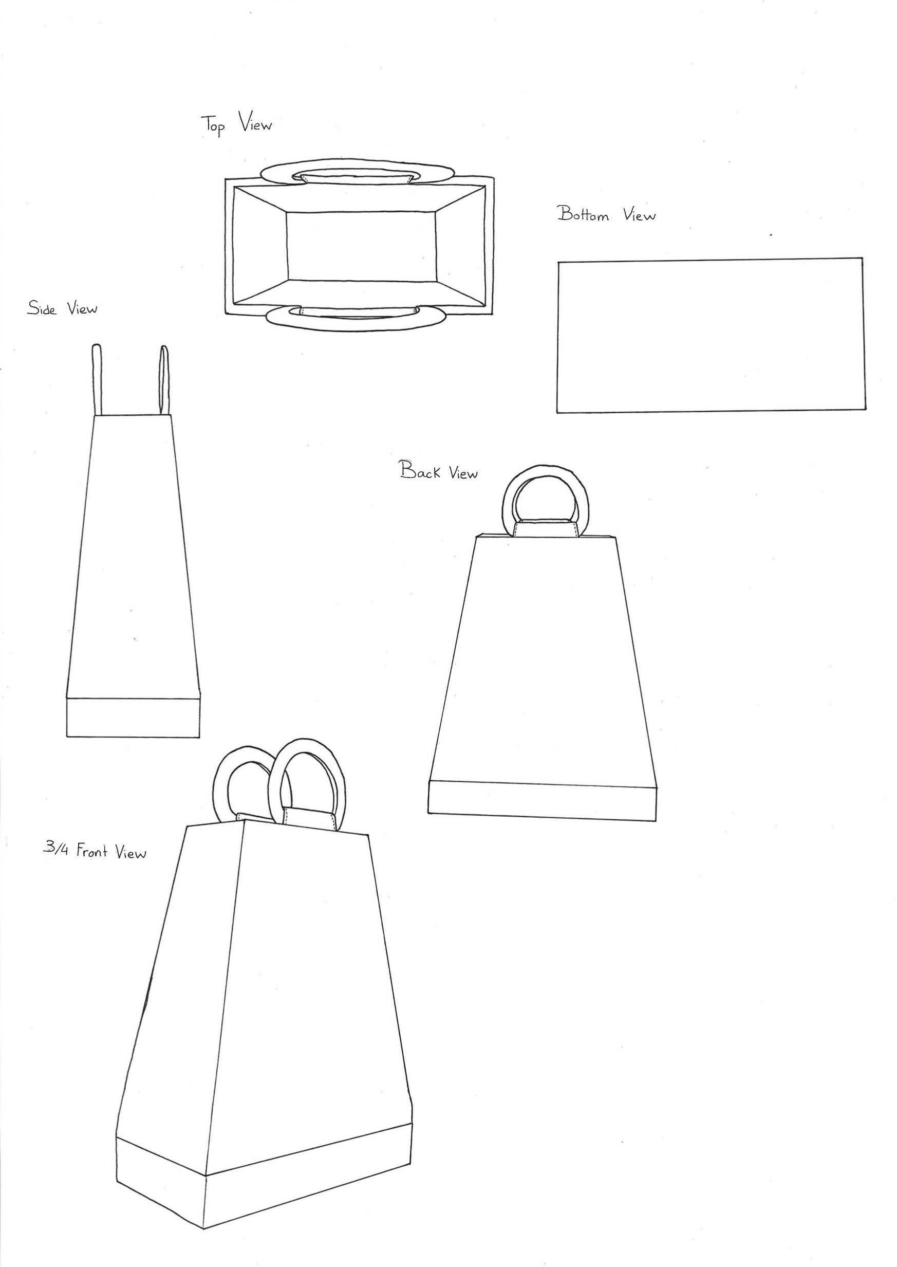 LE CABAS drawings