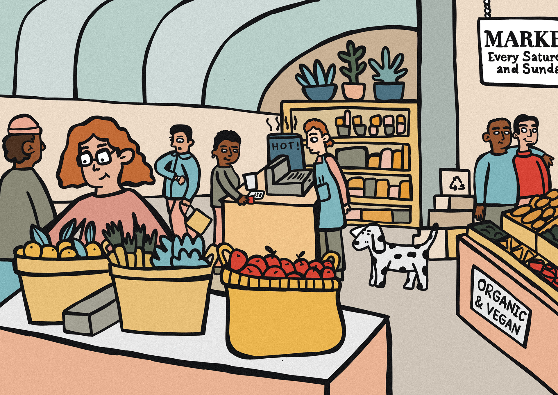 Blog about food markets in Copenhagen 