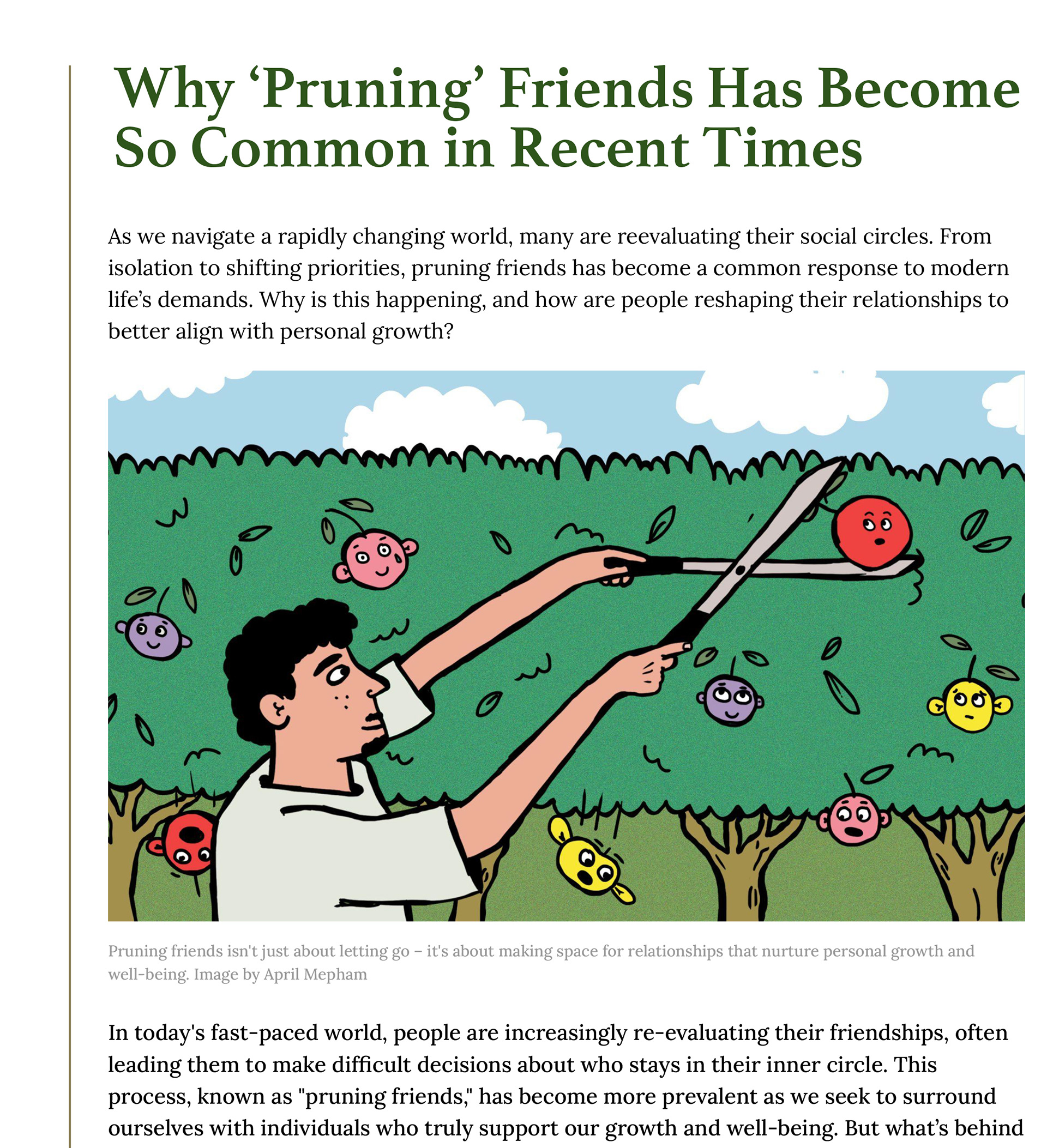 Pruning Friends 