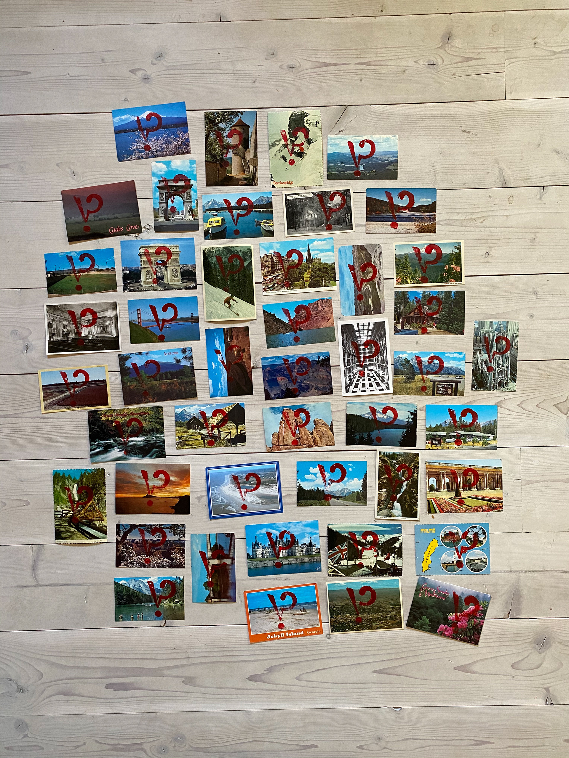 stamped postcards