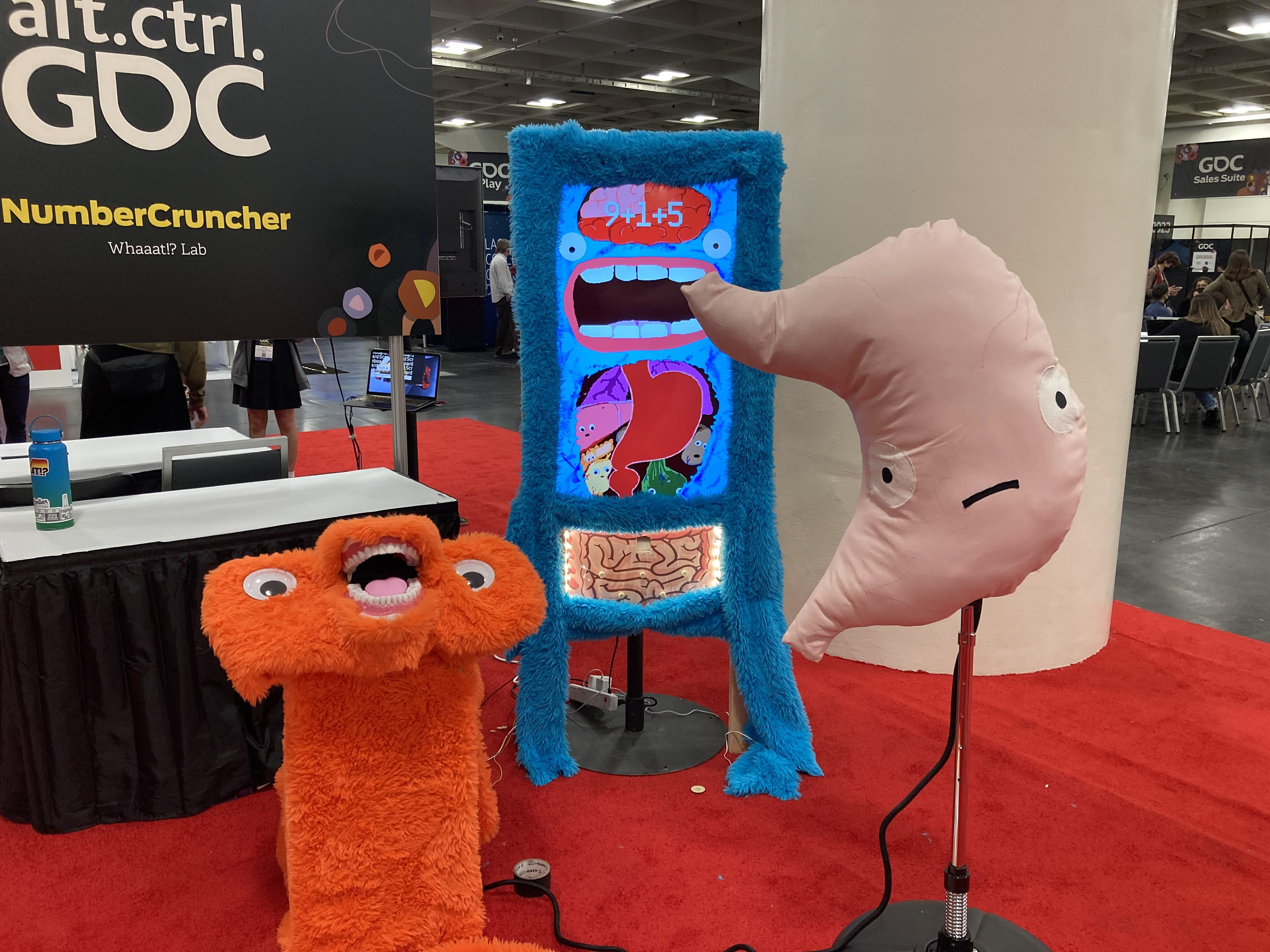 the furry anatomical controls of the game numbercruncher