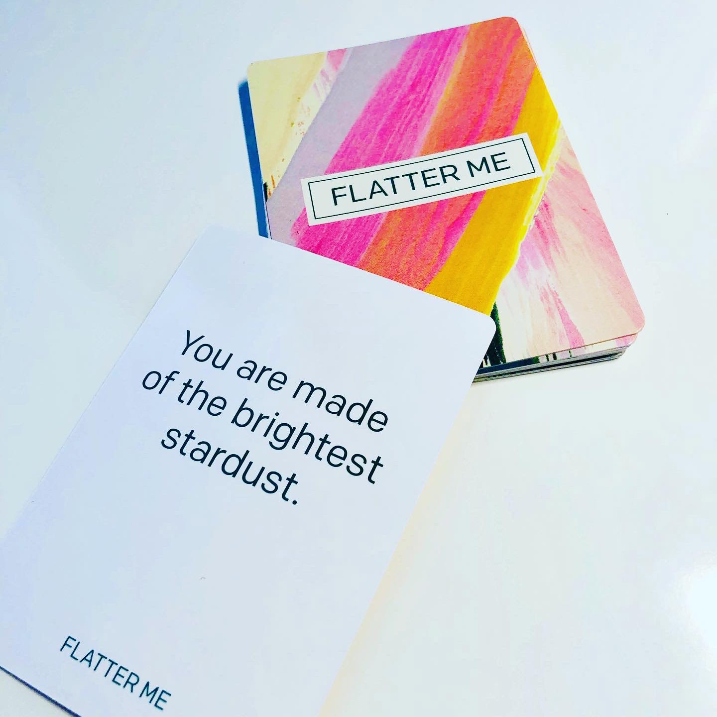 Flatter Me cards