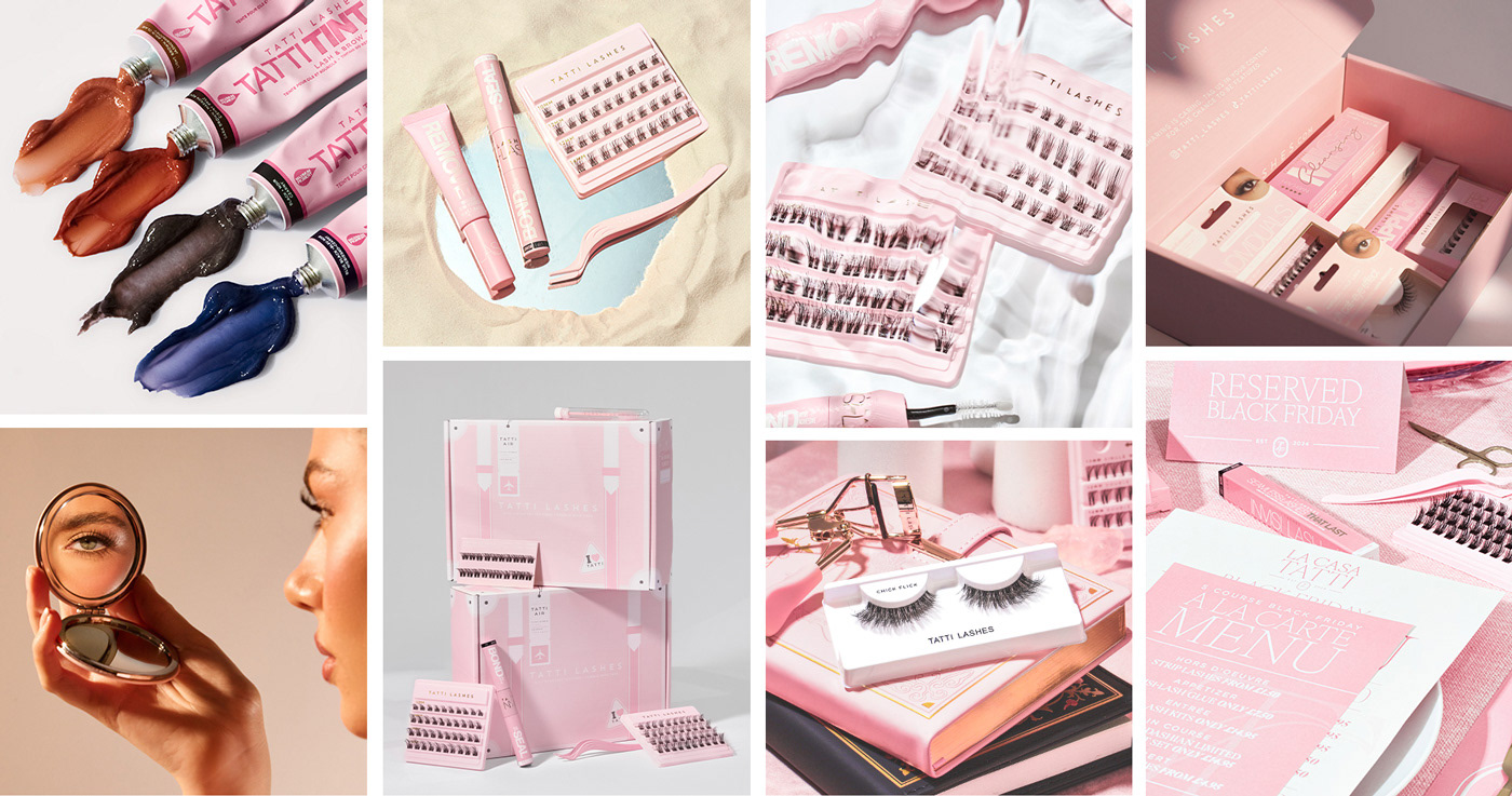 Various campaigns directed for Tatti Lashes