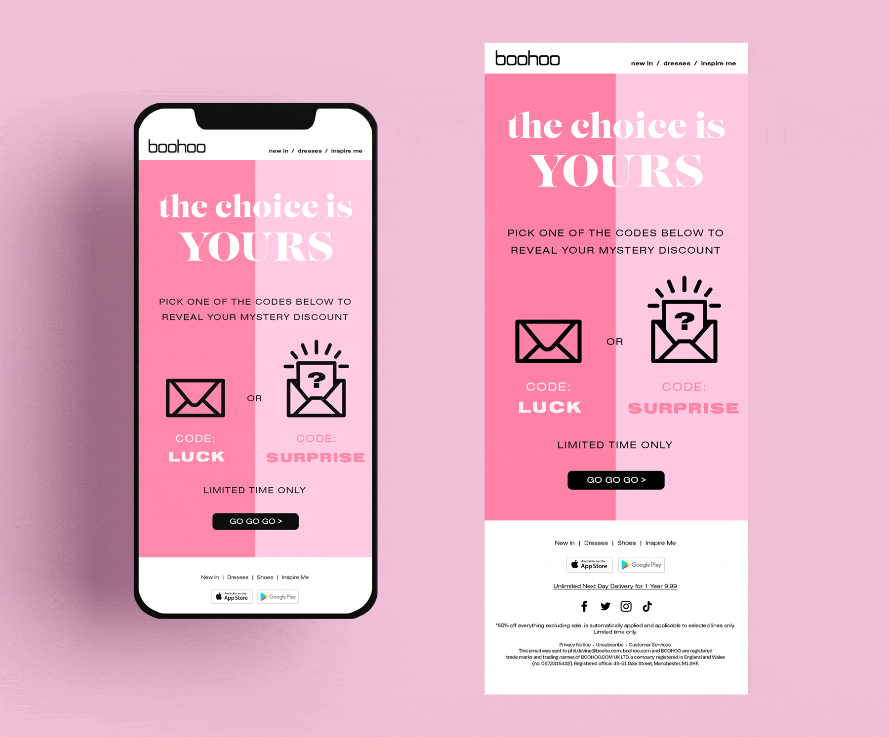 Flashing email with envelope gif