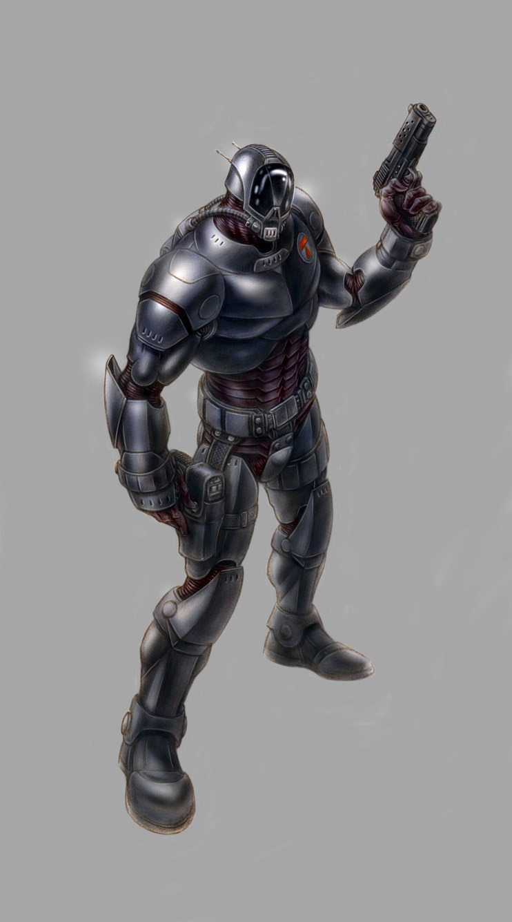 Dues Ex - Skull Armor Concept Art