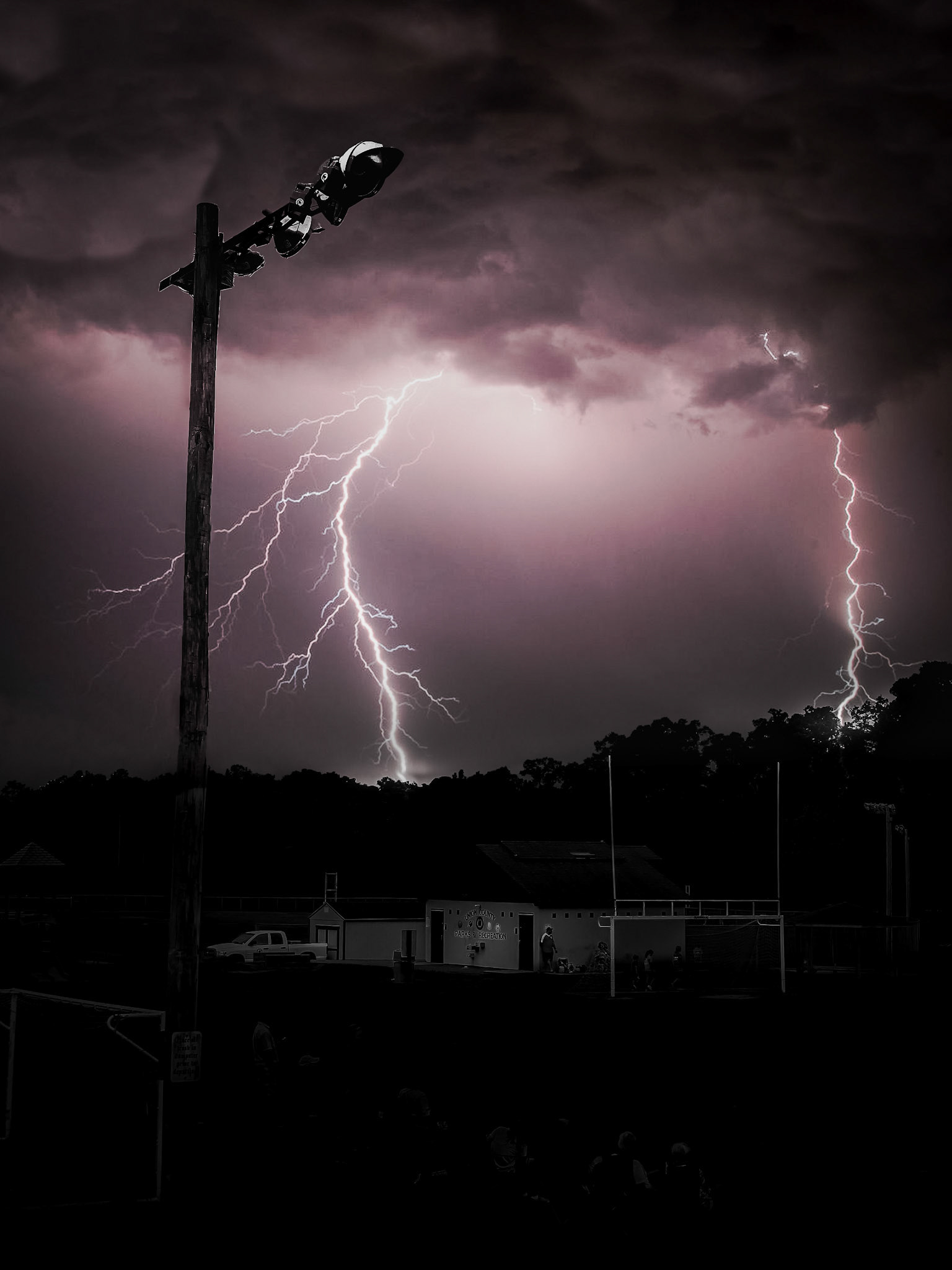 Soccer Game - Photo Art