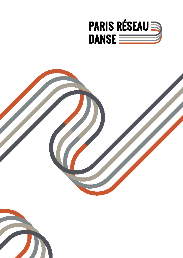 Identité visuelle Paris réseau danse