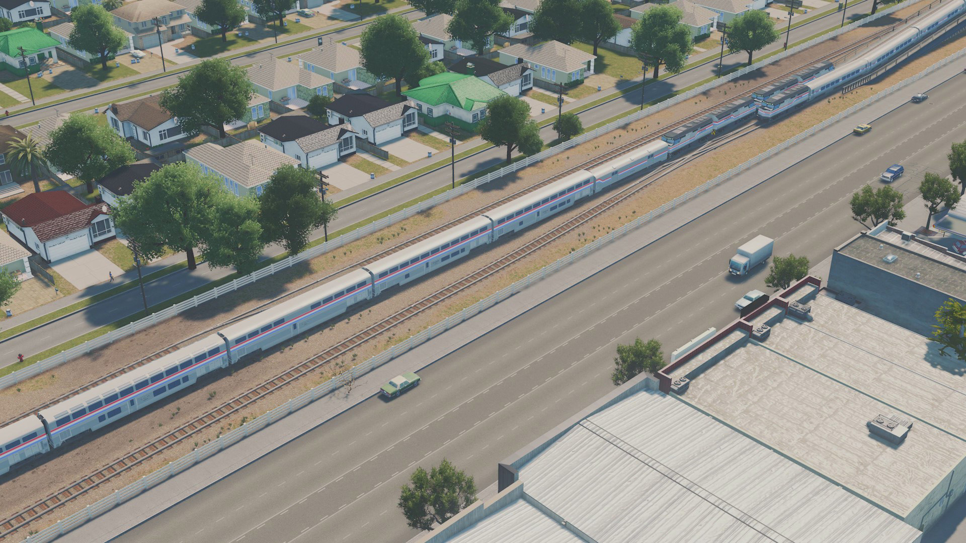 Vintage Amtrak Trains