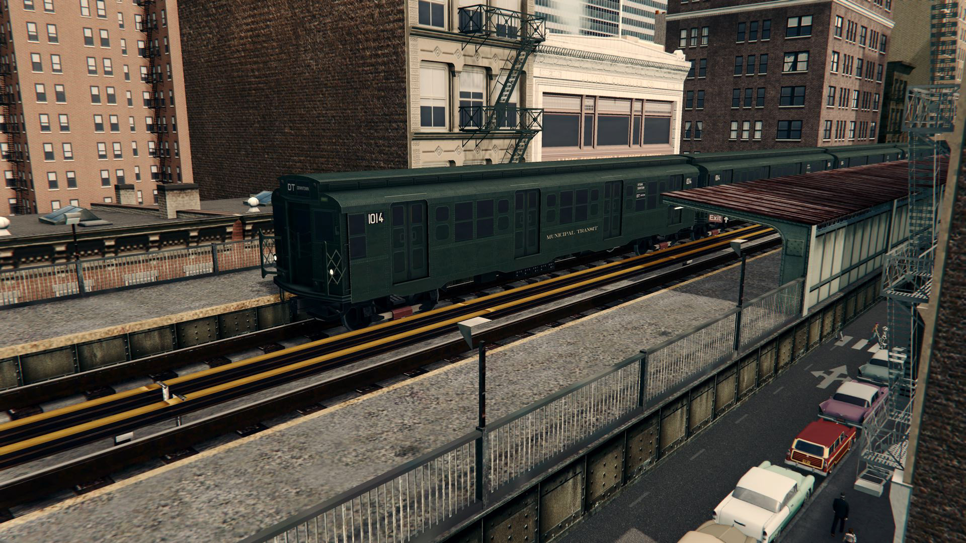 Vintage "Arnine" Subway Cars