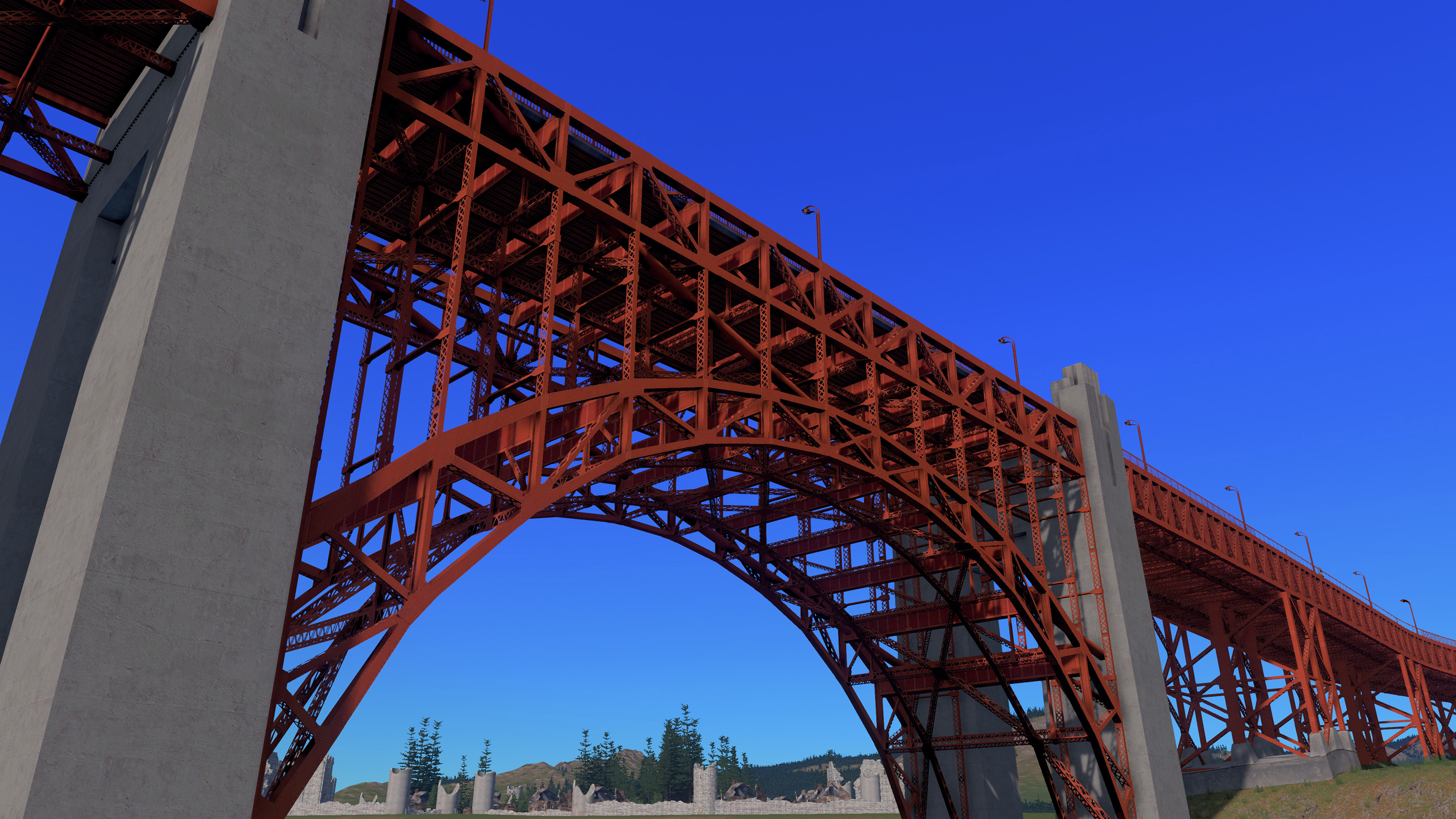 Golden Gate Bridge Arch