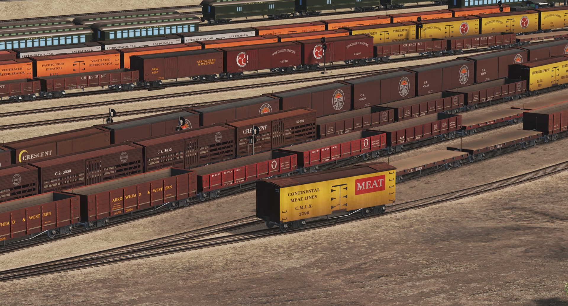 1906-era Freight Railyard