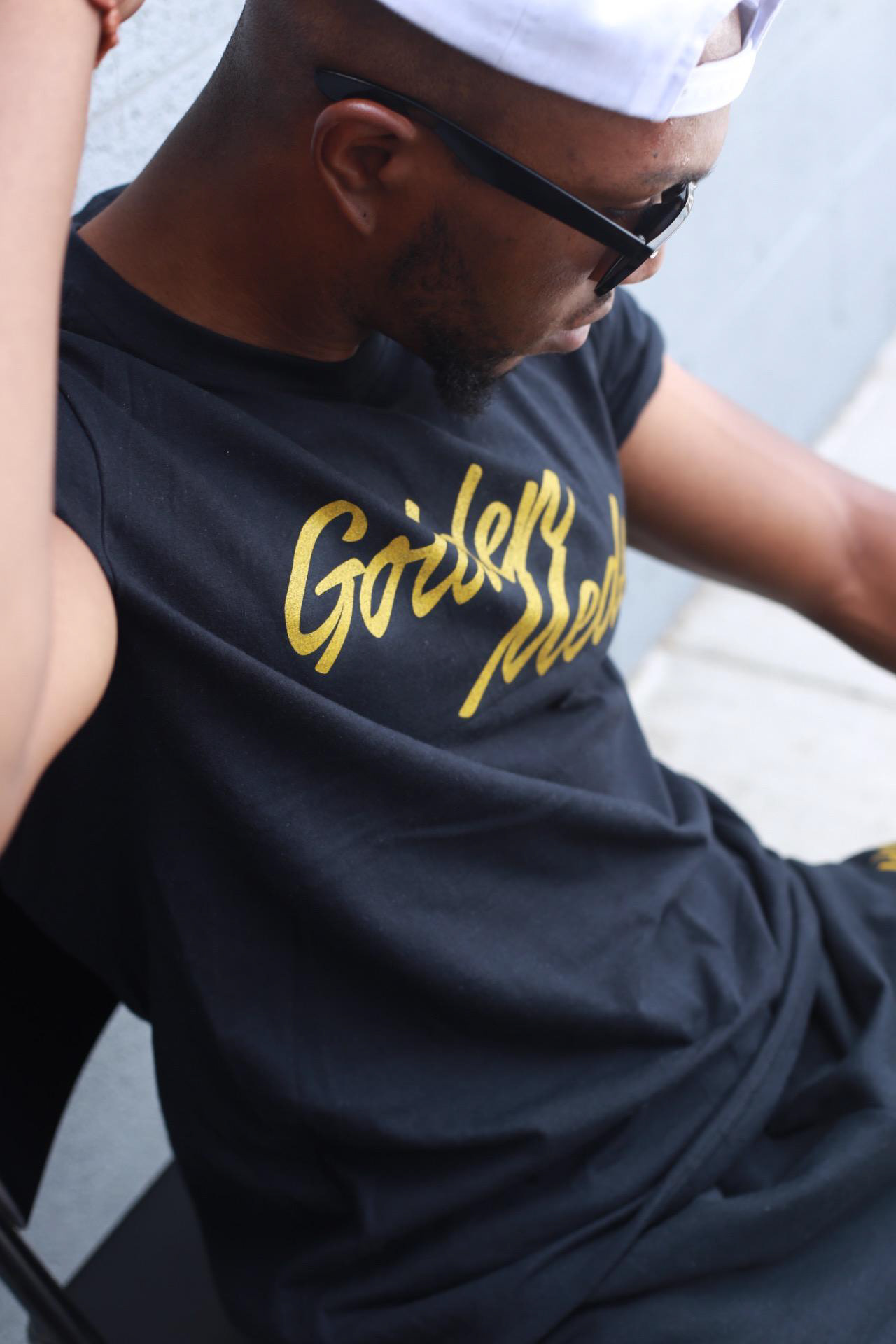 Golden Meds Mens T-shirt Design and Photography