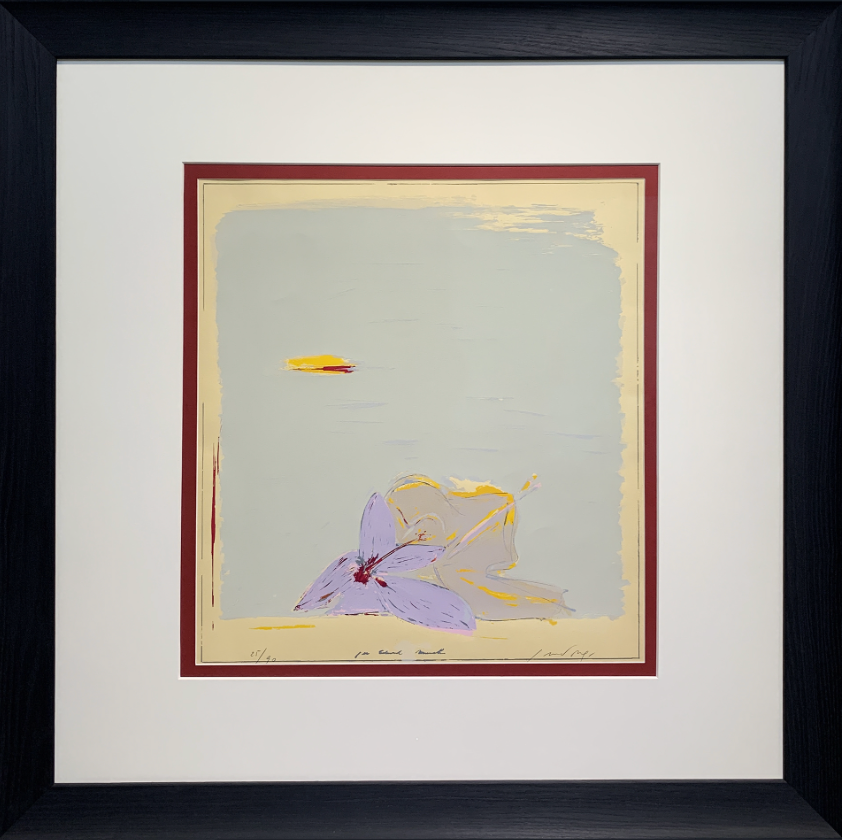 Guccione - Ibisco - Acquatinta Retouché - 49x54cm - Euro 2650