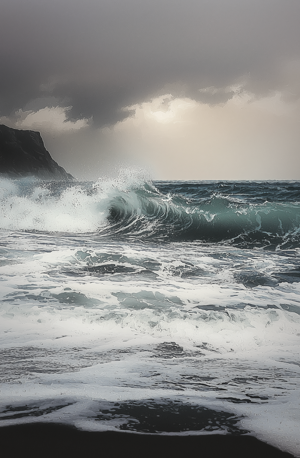 L’orizzonte che si Scioglie nel Blu (A44)