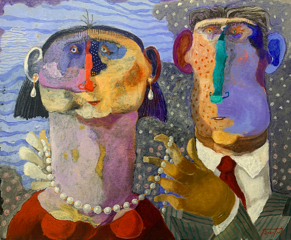 Procopio - "Il Gioielliere" opera unica 25x30cm - Euro 2800