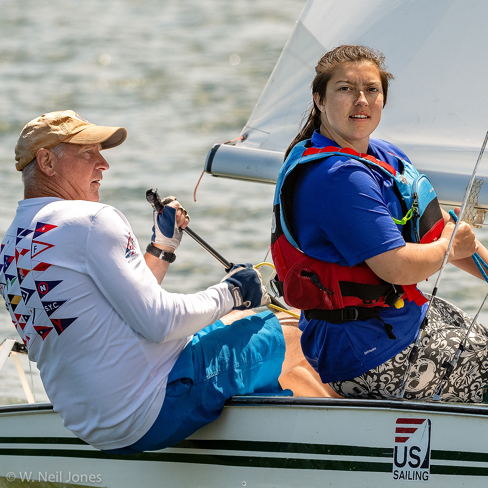 Sailing Lake Maumelle