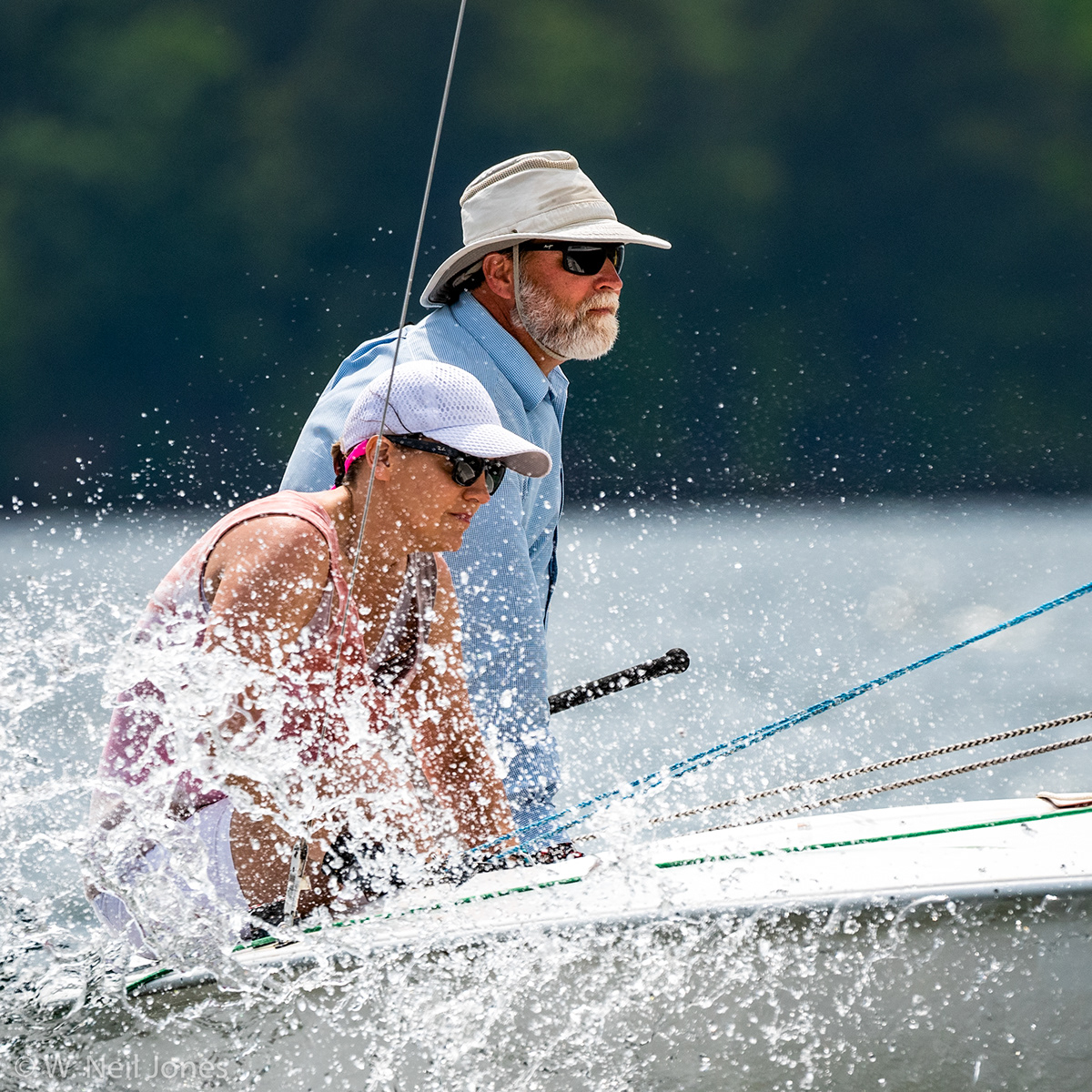 Sailing Lake Maumelle