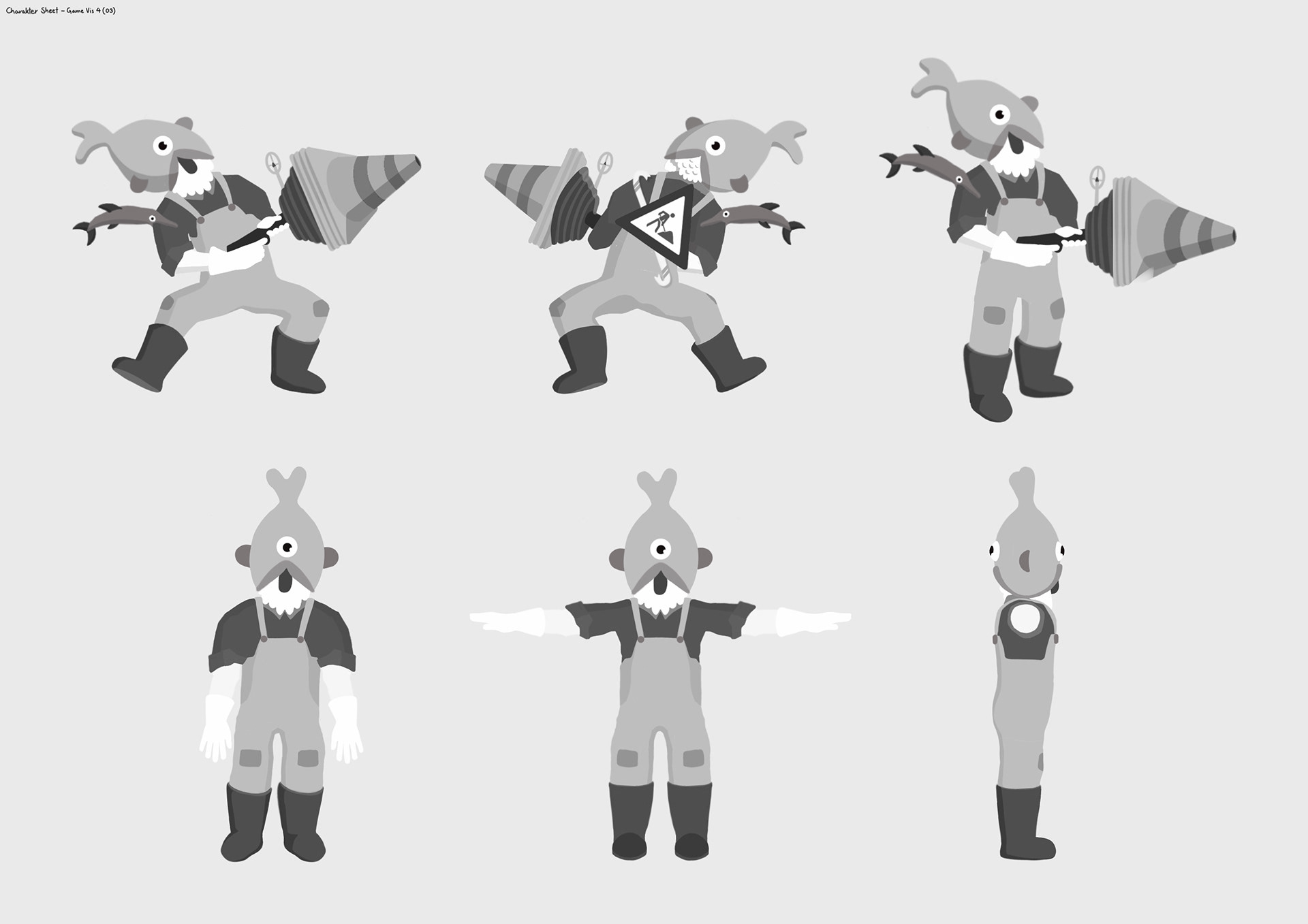 Gamevis 4 Character Konzept