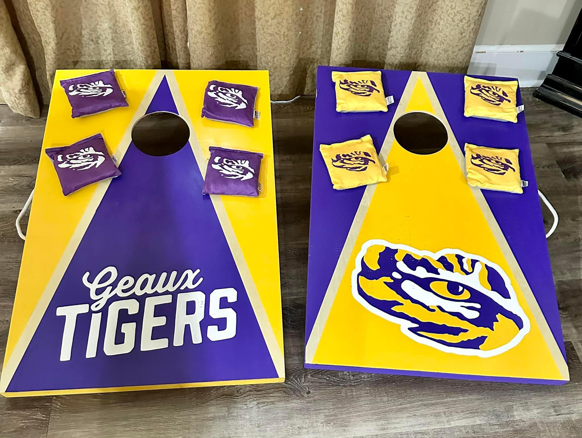 Hand Painted Cornhole Boards