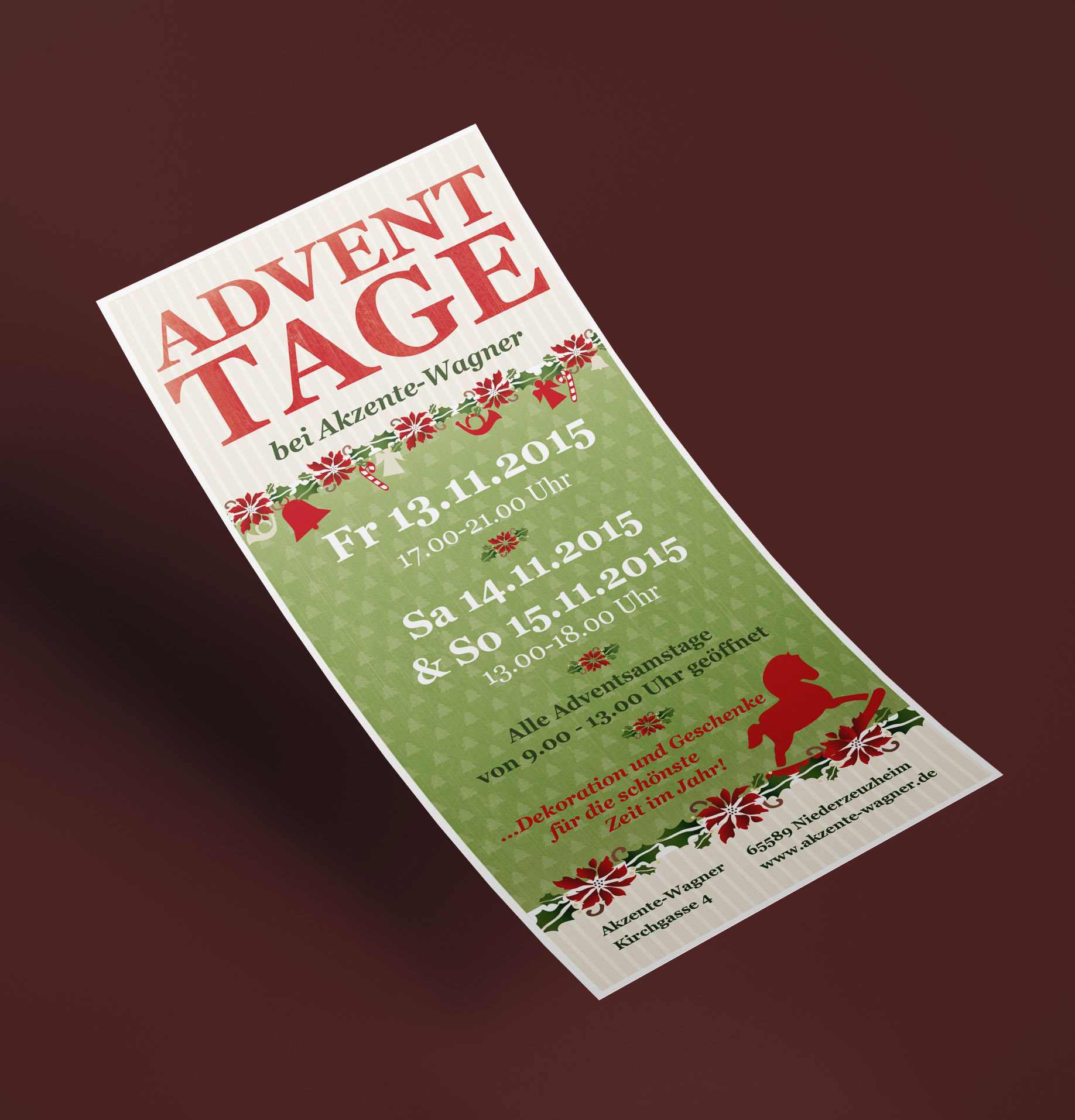 Flyer Adventtage