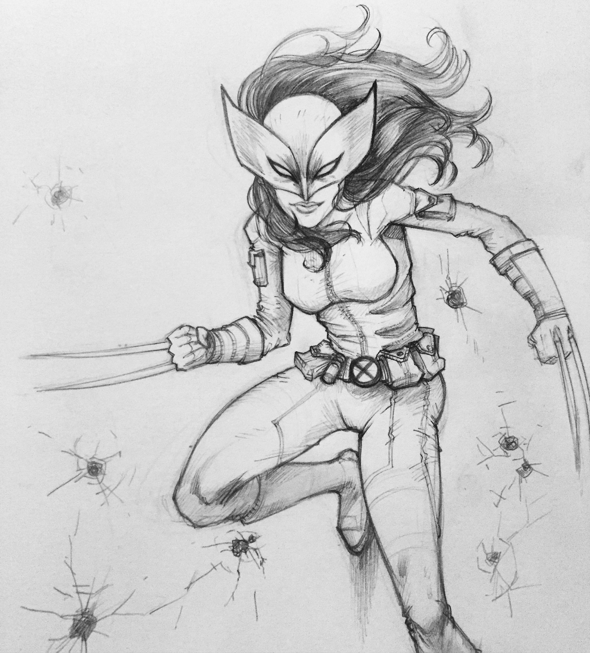 X-23 sketch