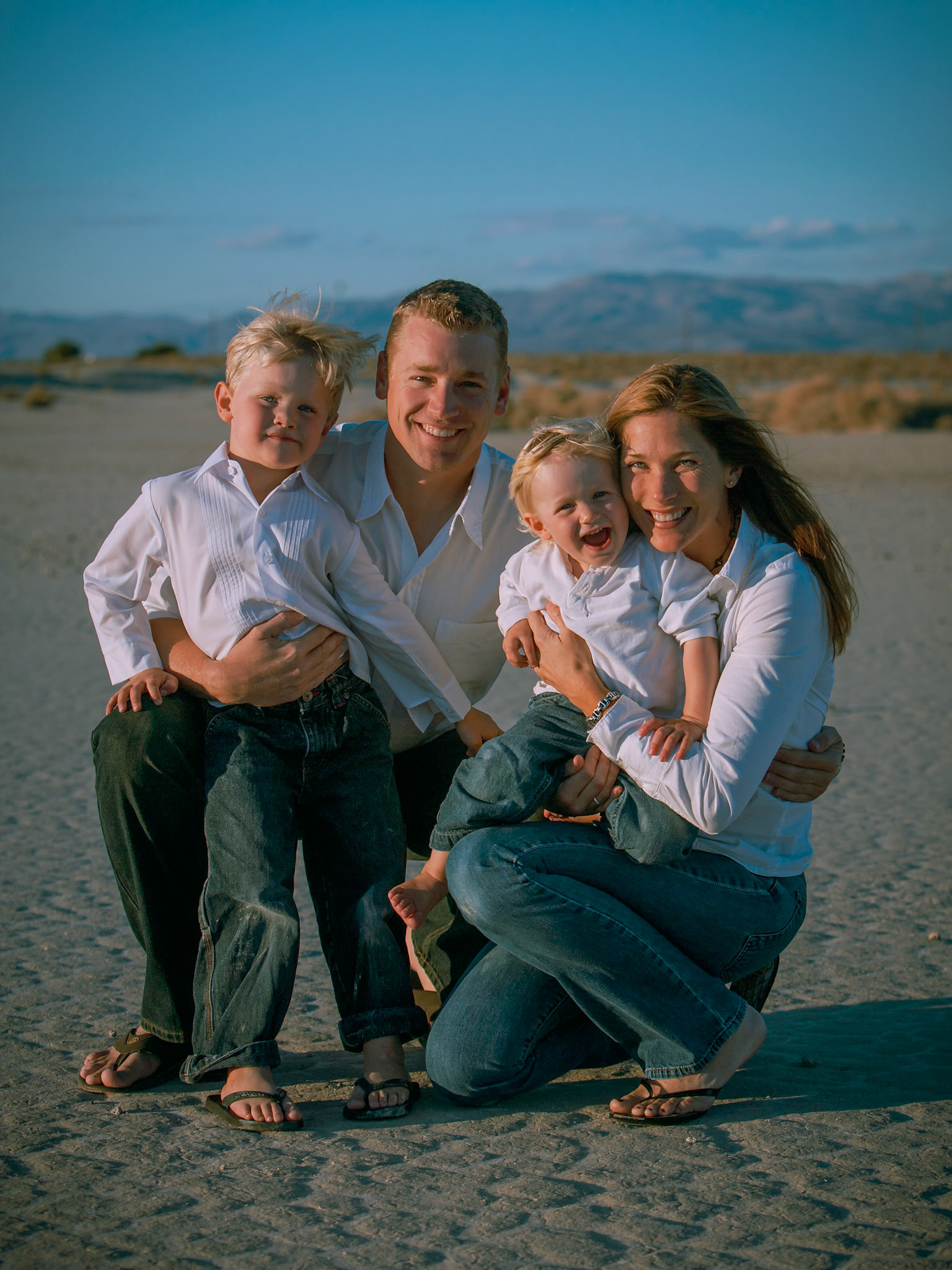 Family Portrait - Mojave Desert