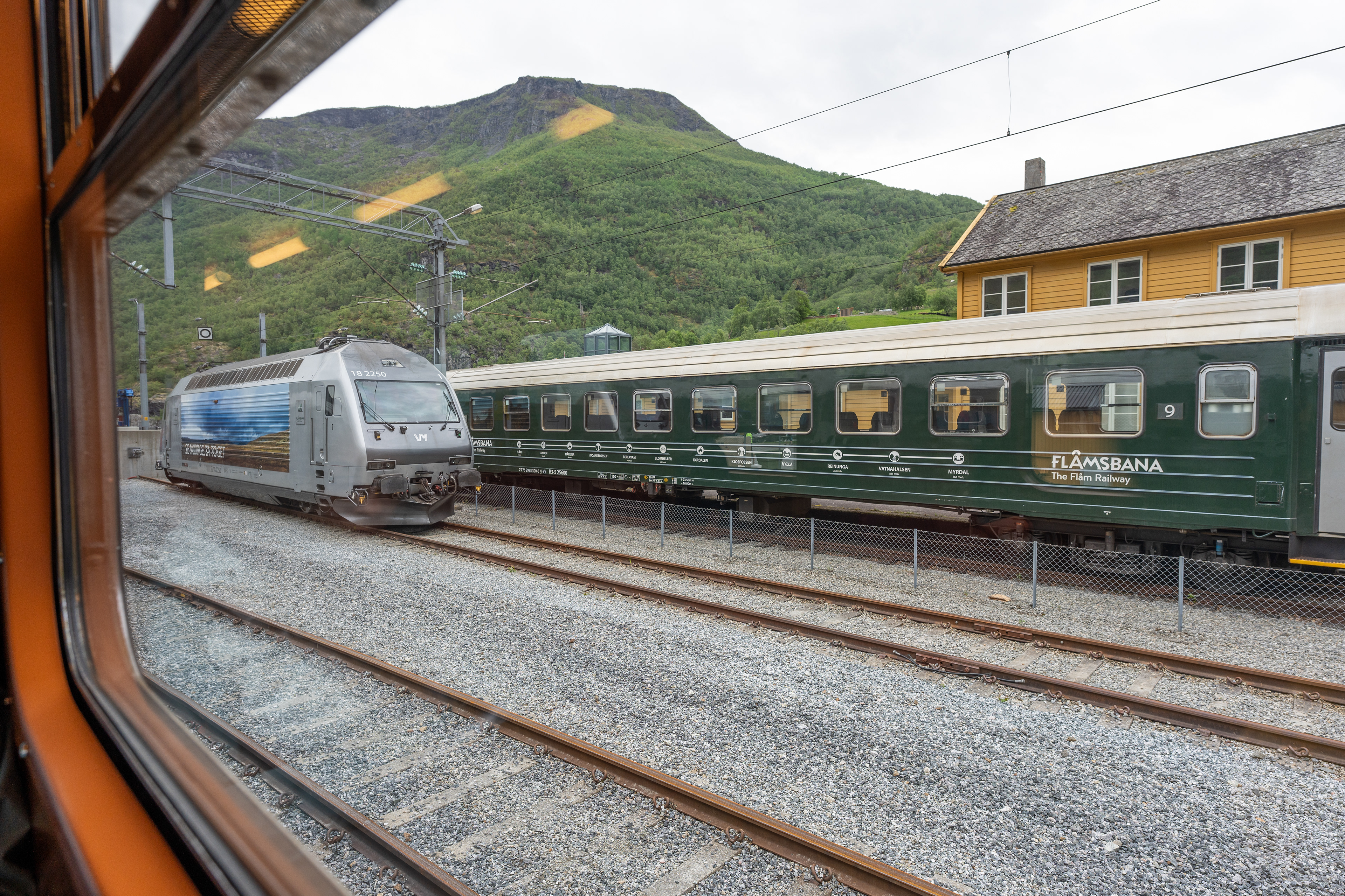 The station in Flåm