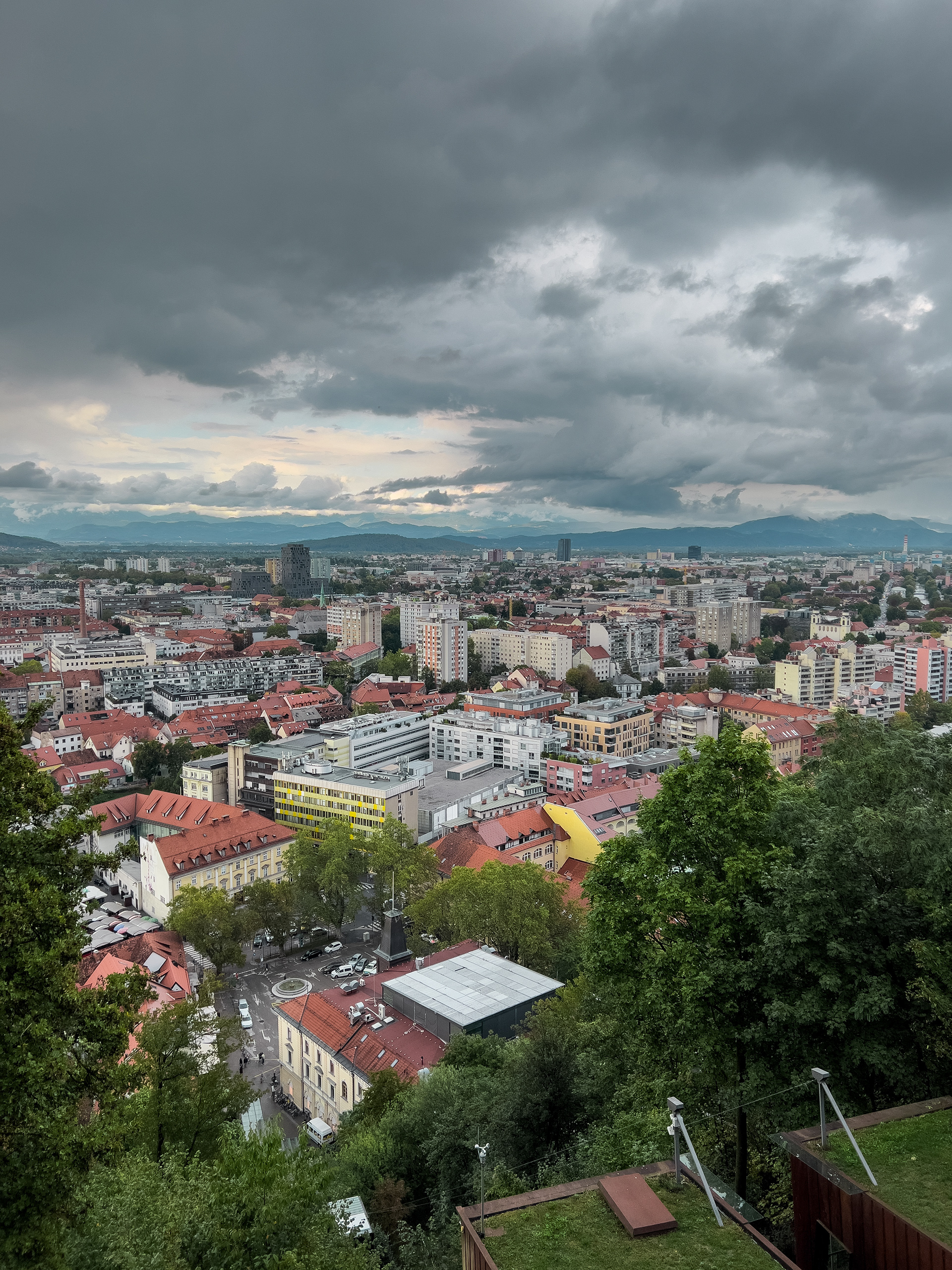 View from Ljubljana Castle