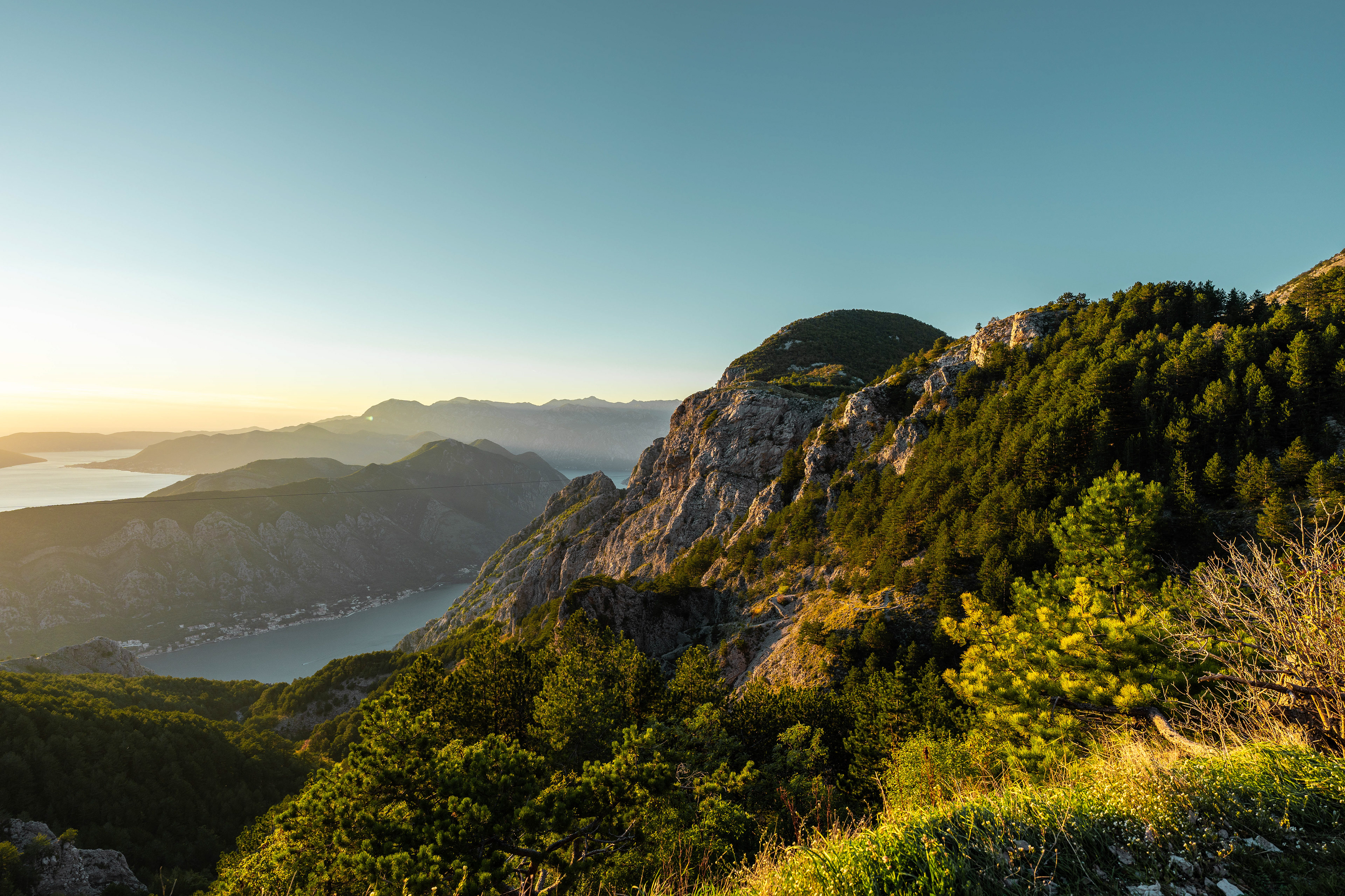 Bay of Kotor from the Kotor Serpentine