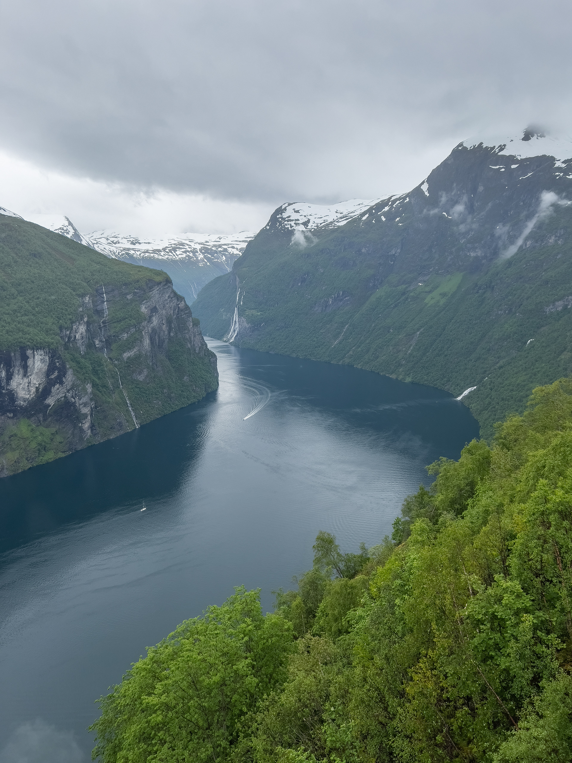 Geirangerfjord from Ørnesvingen Viewpoint