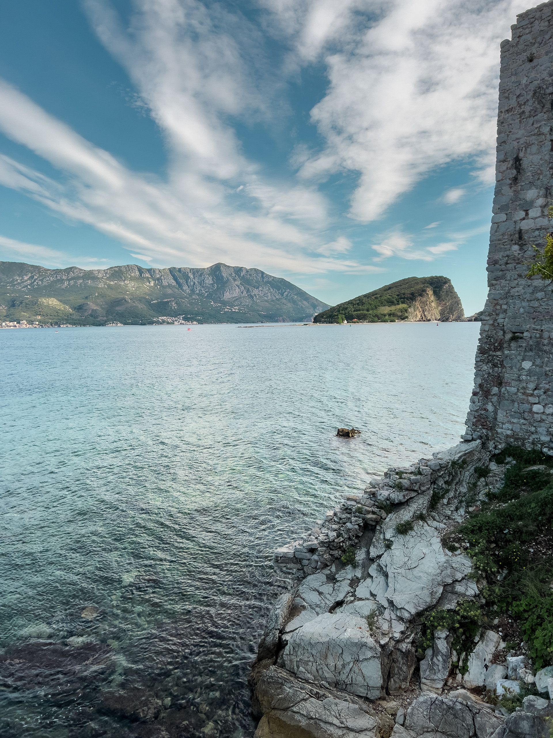 View from Budva old town