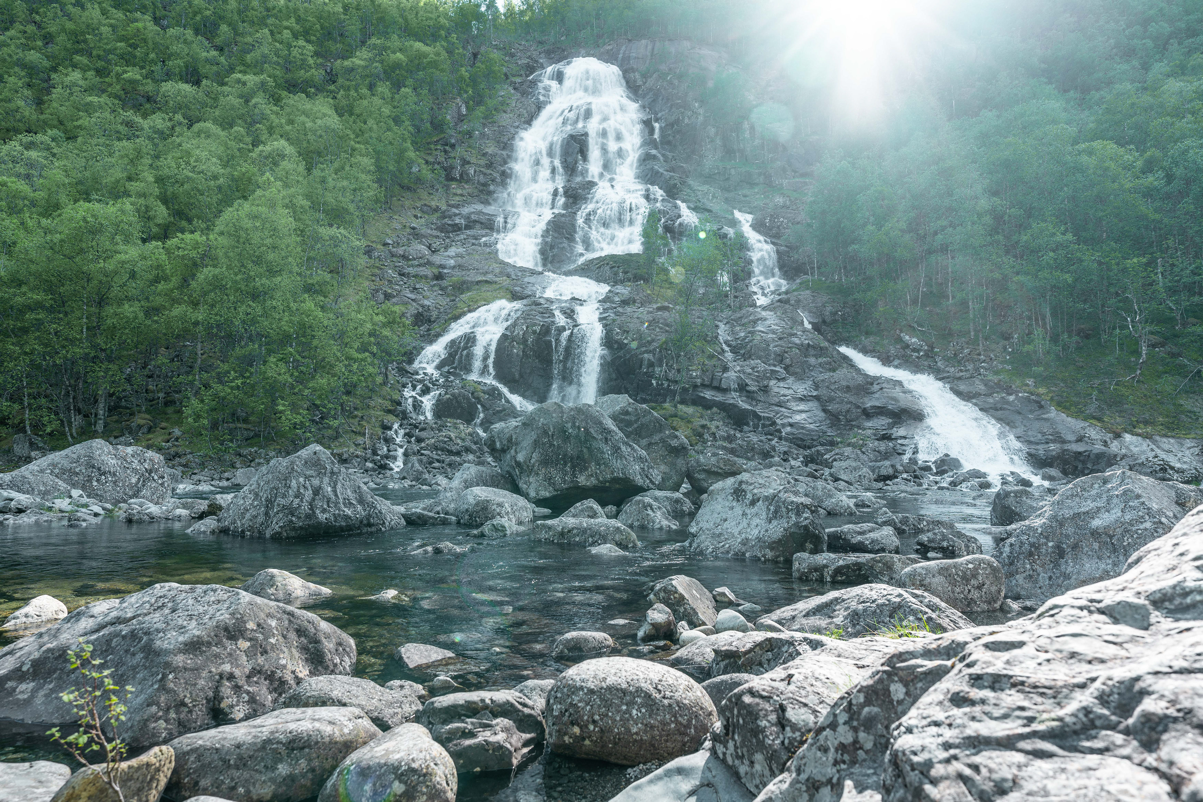 A random waterfall on Riksvei 13