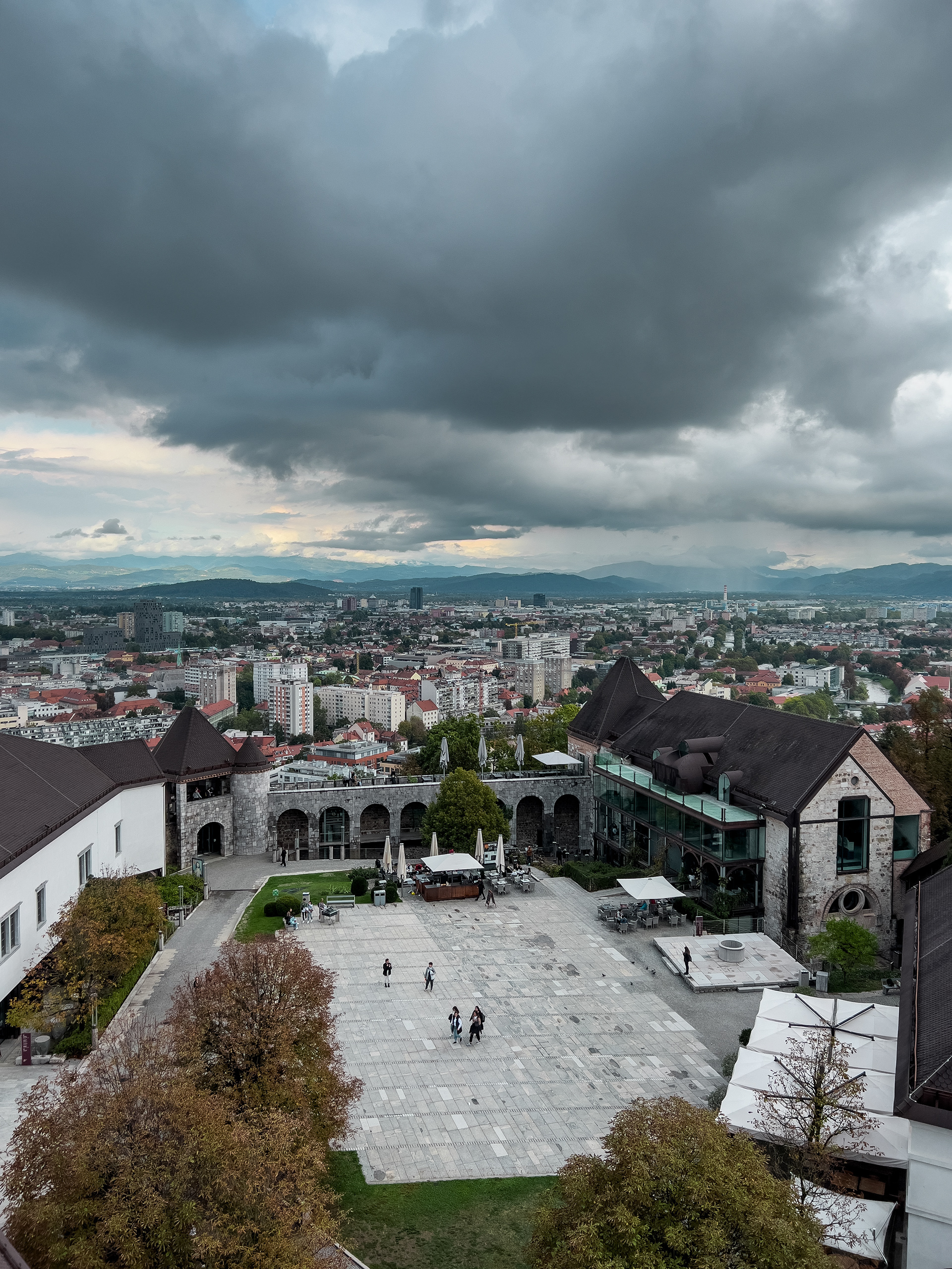 View from Ljubljana Castle