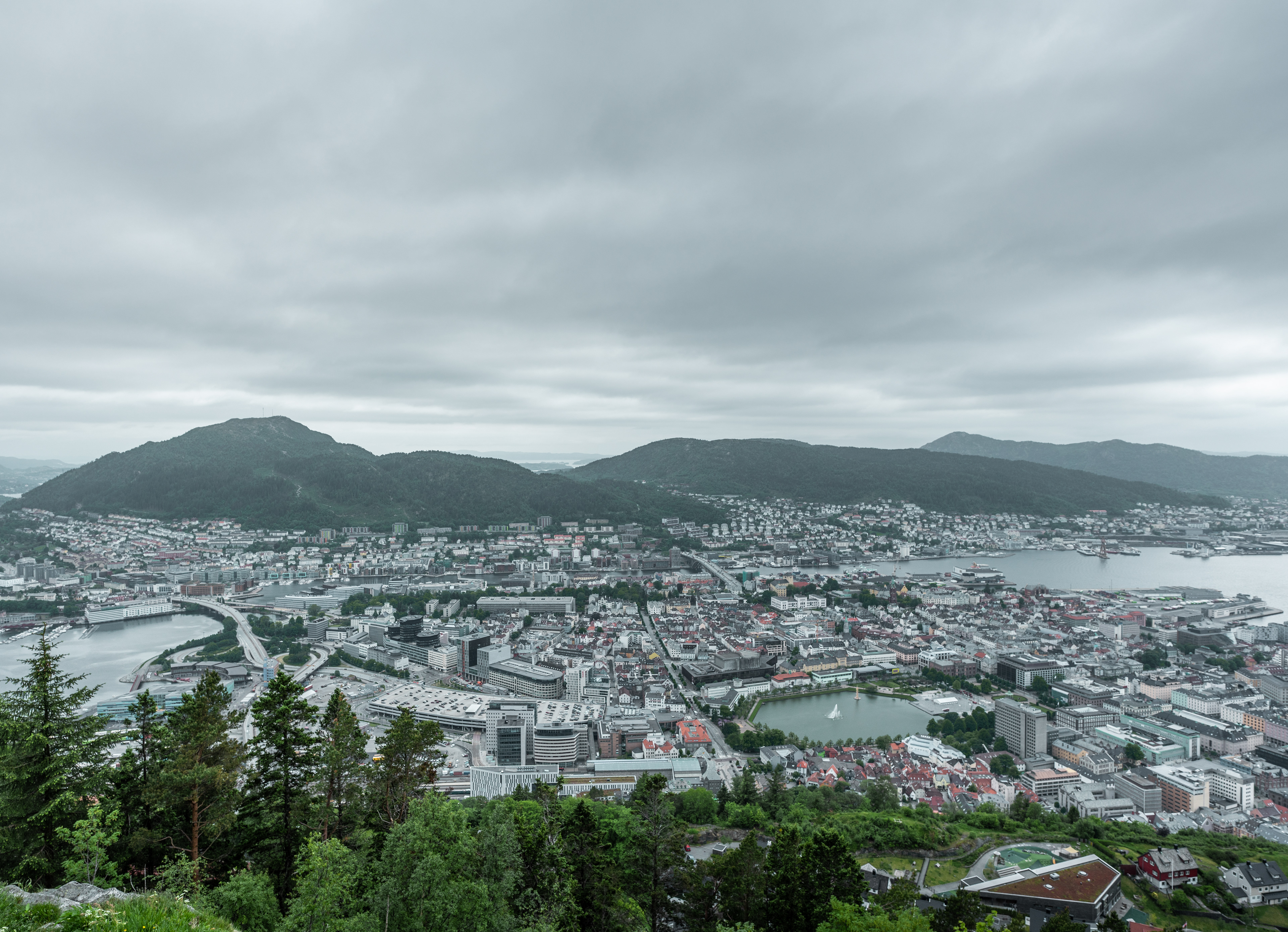 View of Bergen