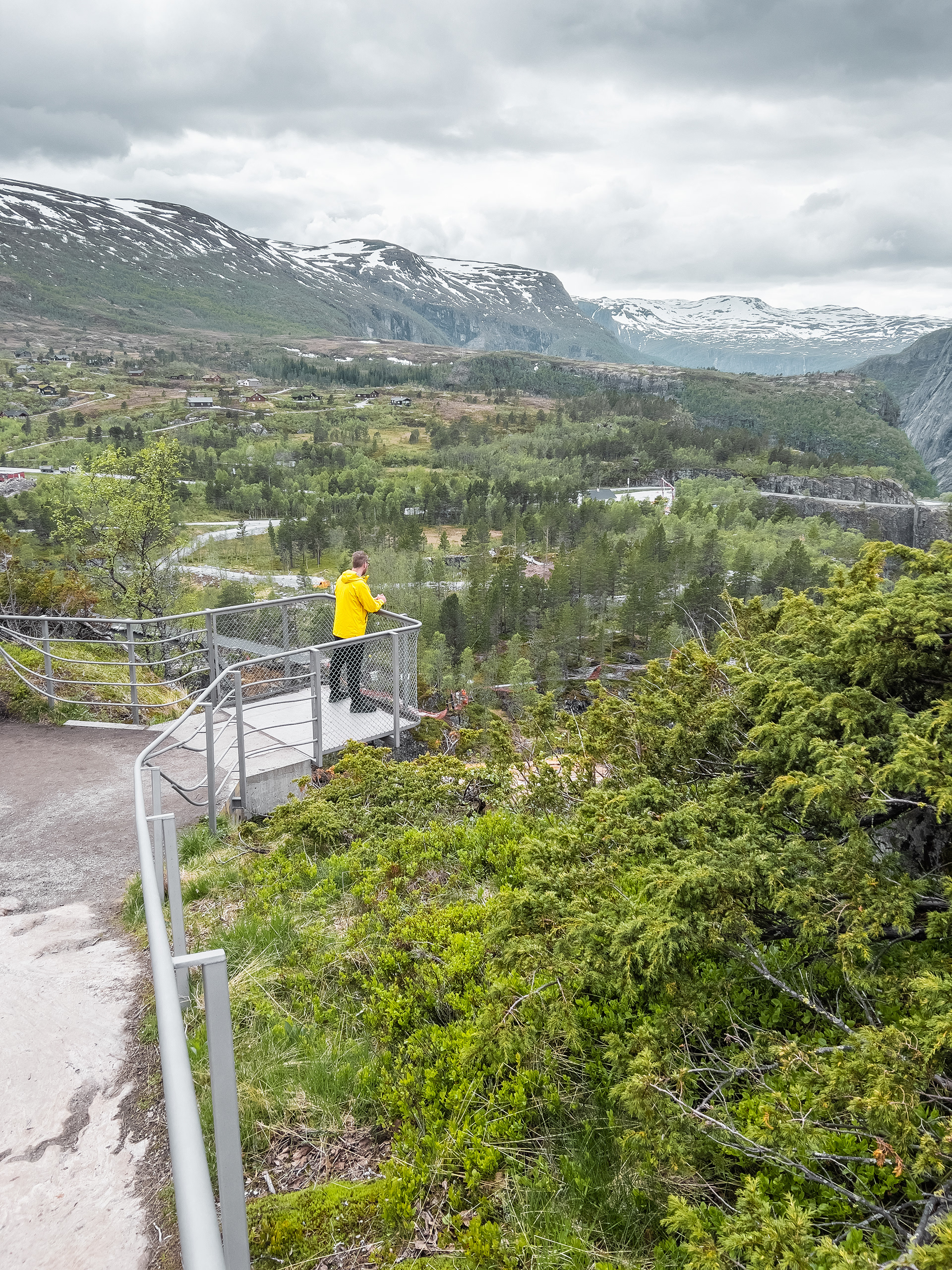 One of the viewing platforms