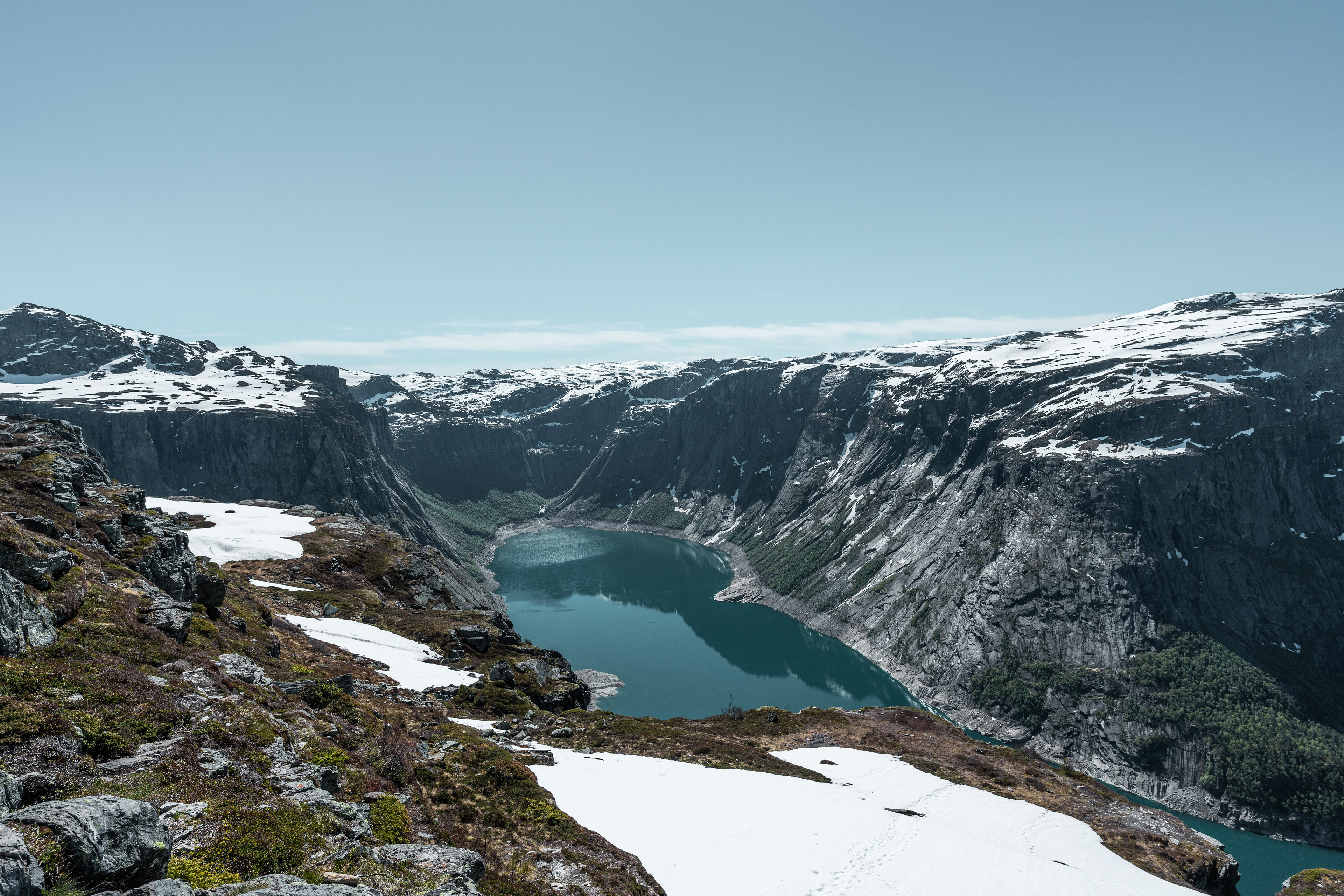 View of Ringedalsvatnet