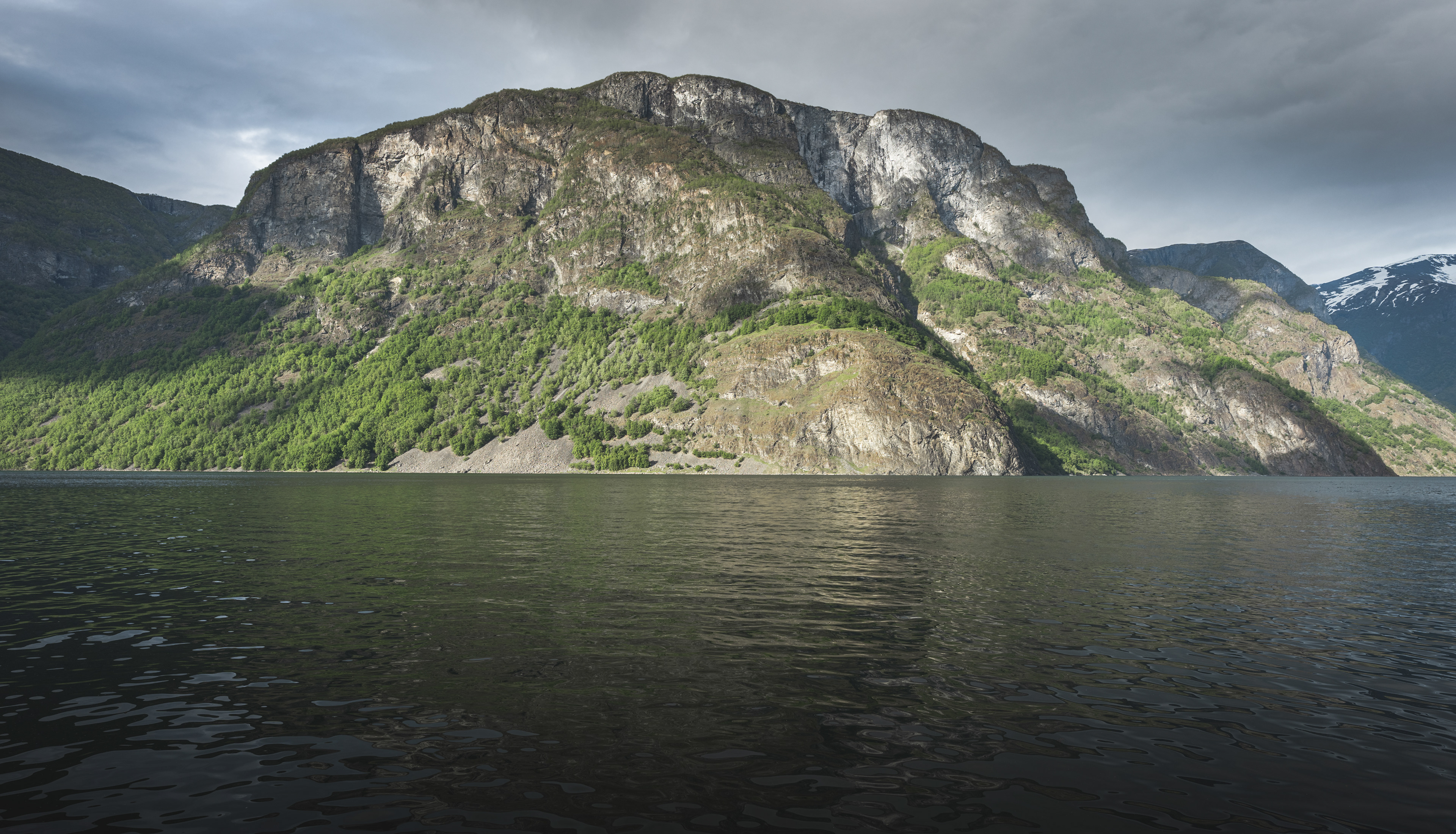 View of the Aurlandsfjord from Undredal