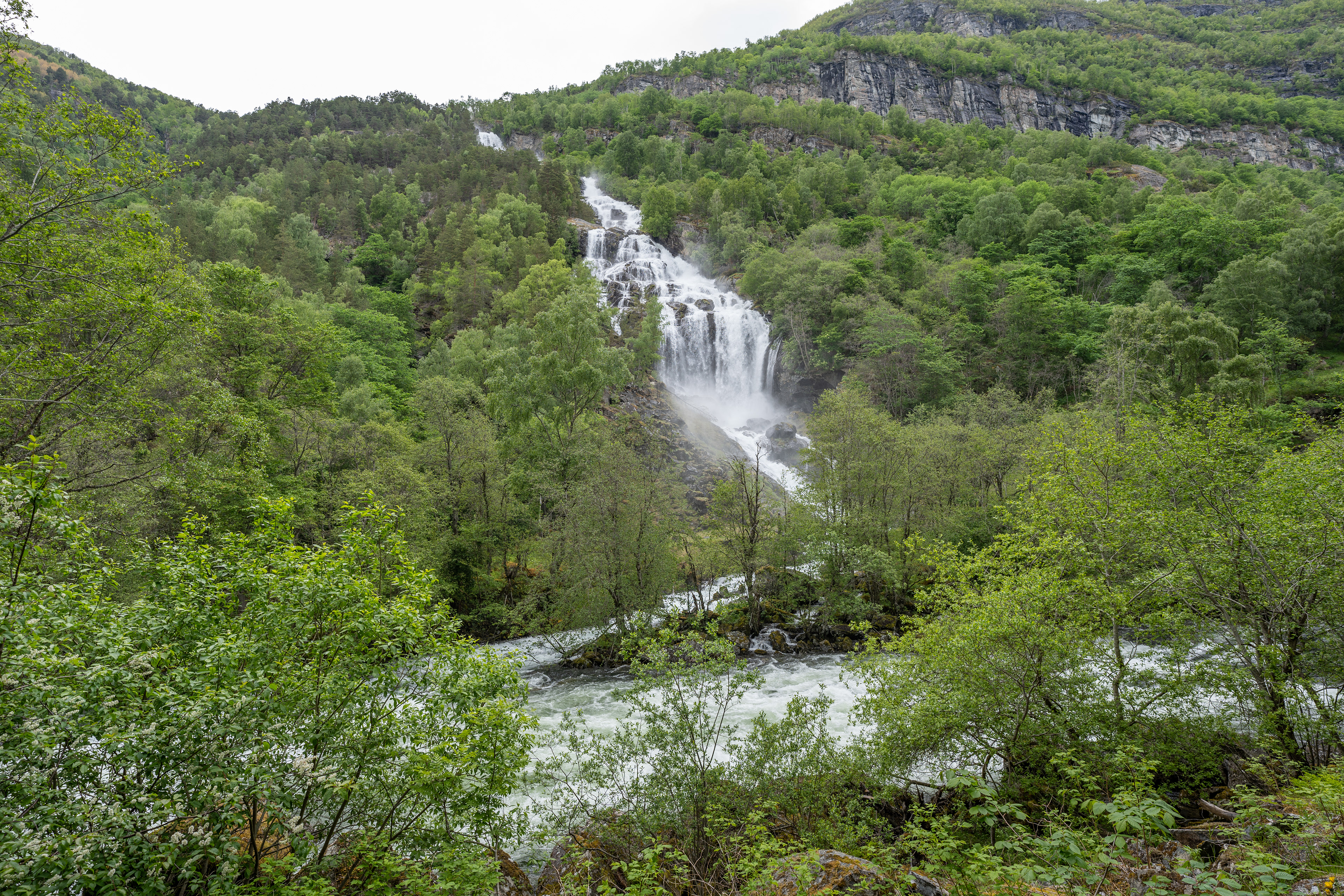 A waterfall near Borgund