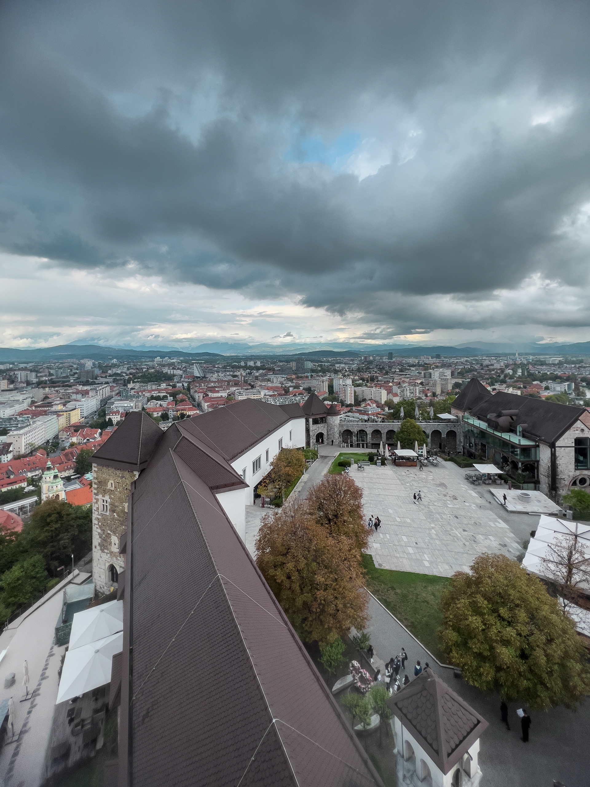 View from Ljubljana Castle