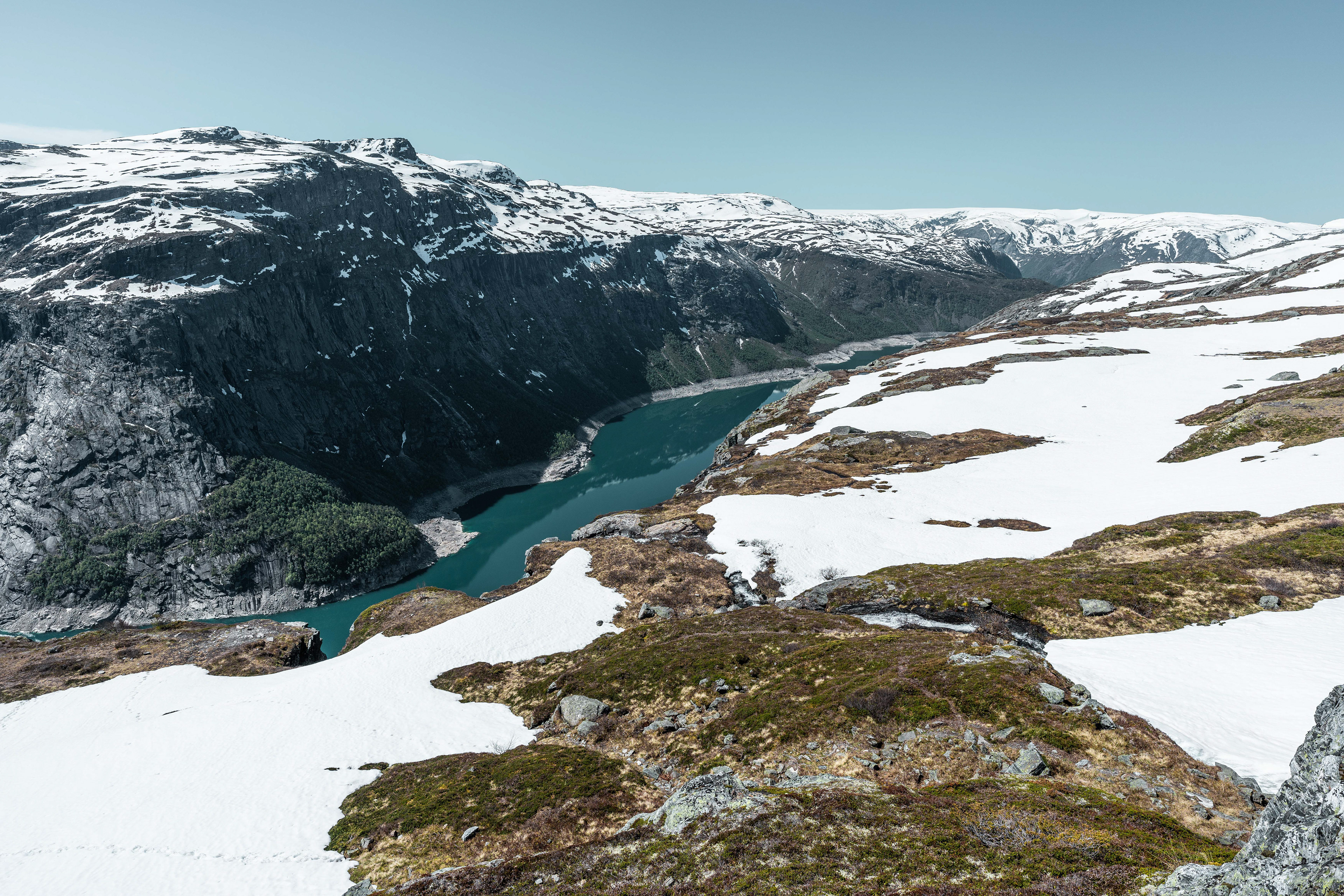 View of Ringedalsvatnet