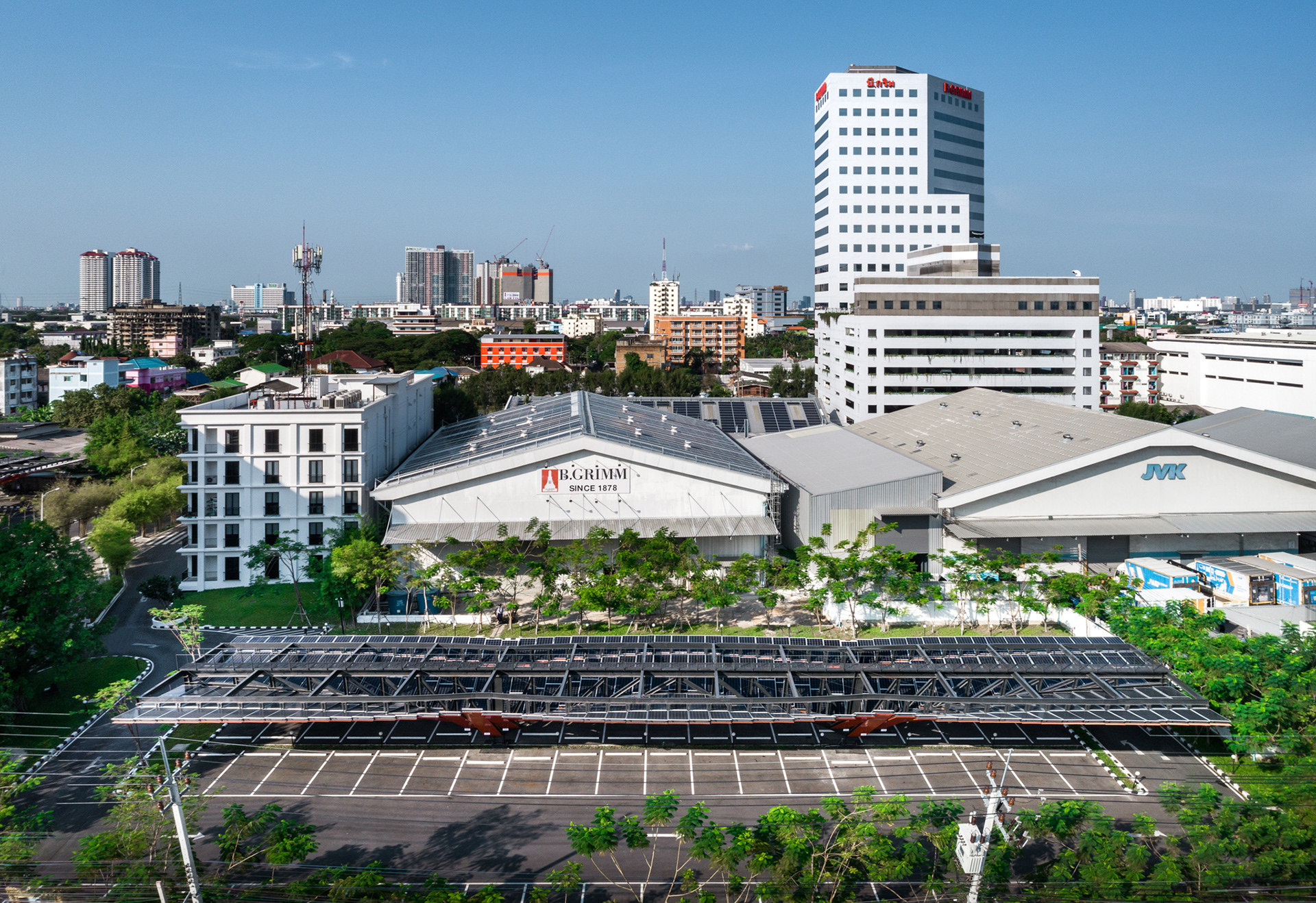 PanoramicStudio - B.GRIMM SOLAR PARKING ROOF