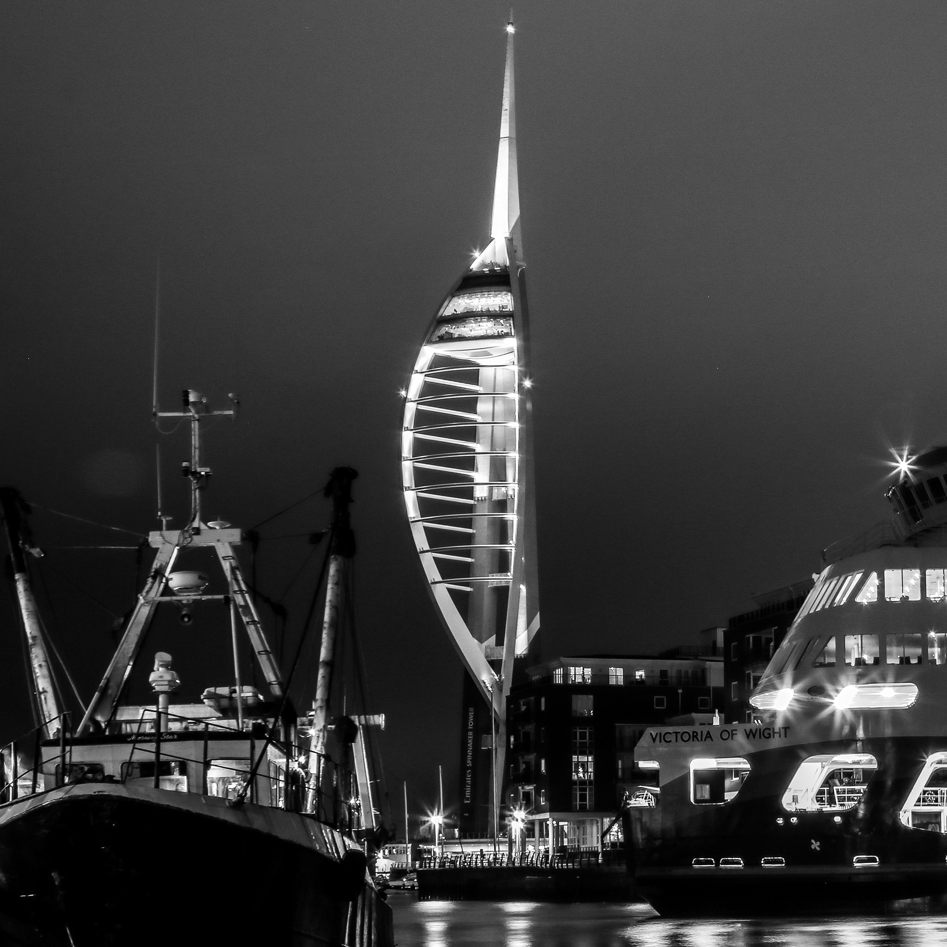 Spinnaker Tower From Across The Harbour
