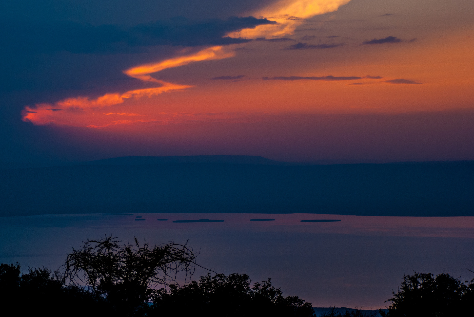 Lake Ihema At Dawn - Akagera National Park, Rwanda